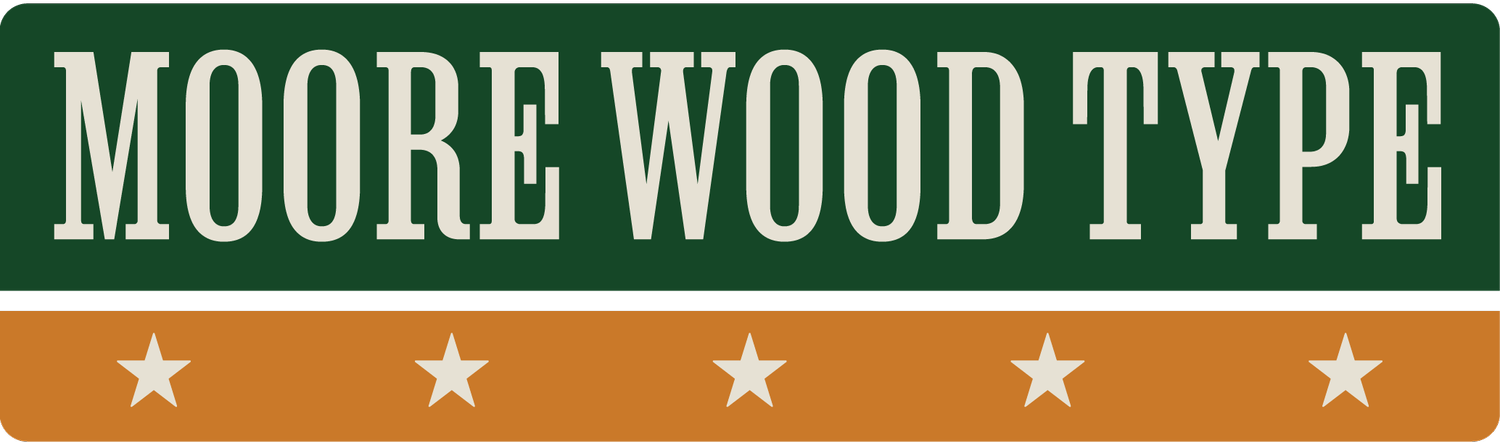Moore Wood Type