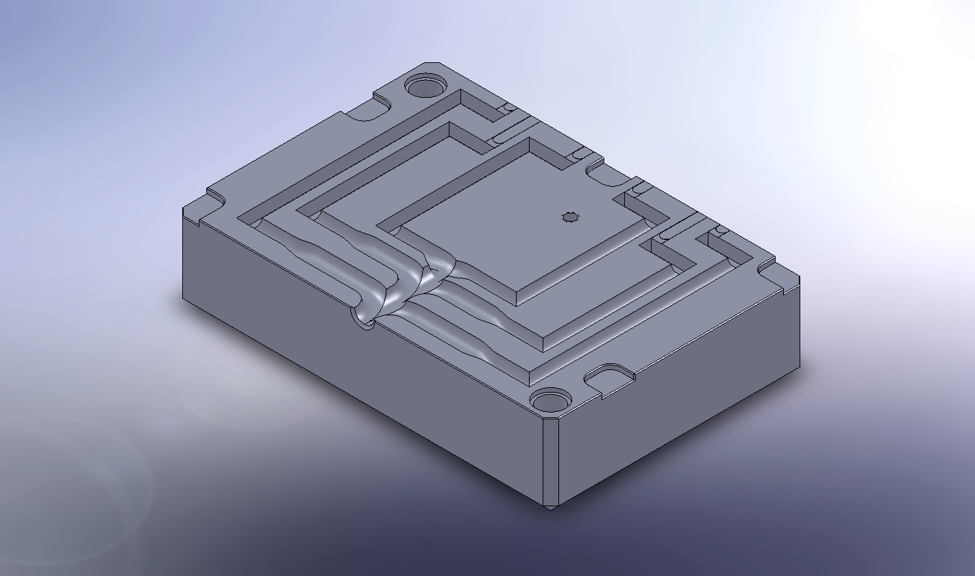 Hard Tooling for Cast Cabinet Pull