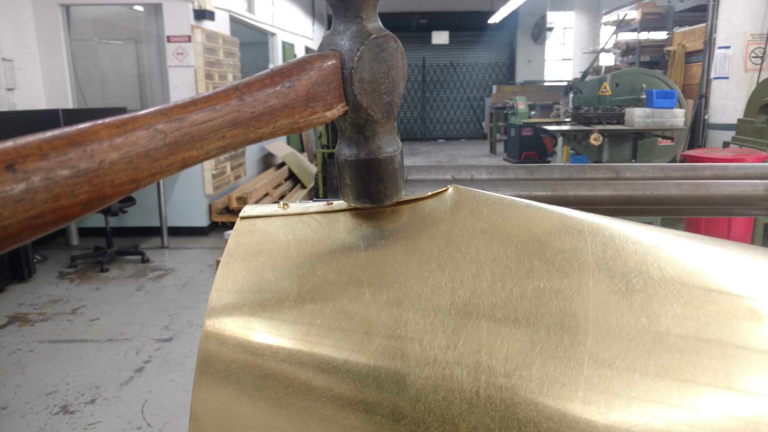 Hammering Shade over Form