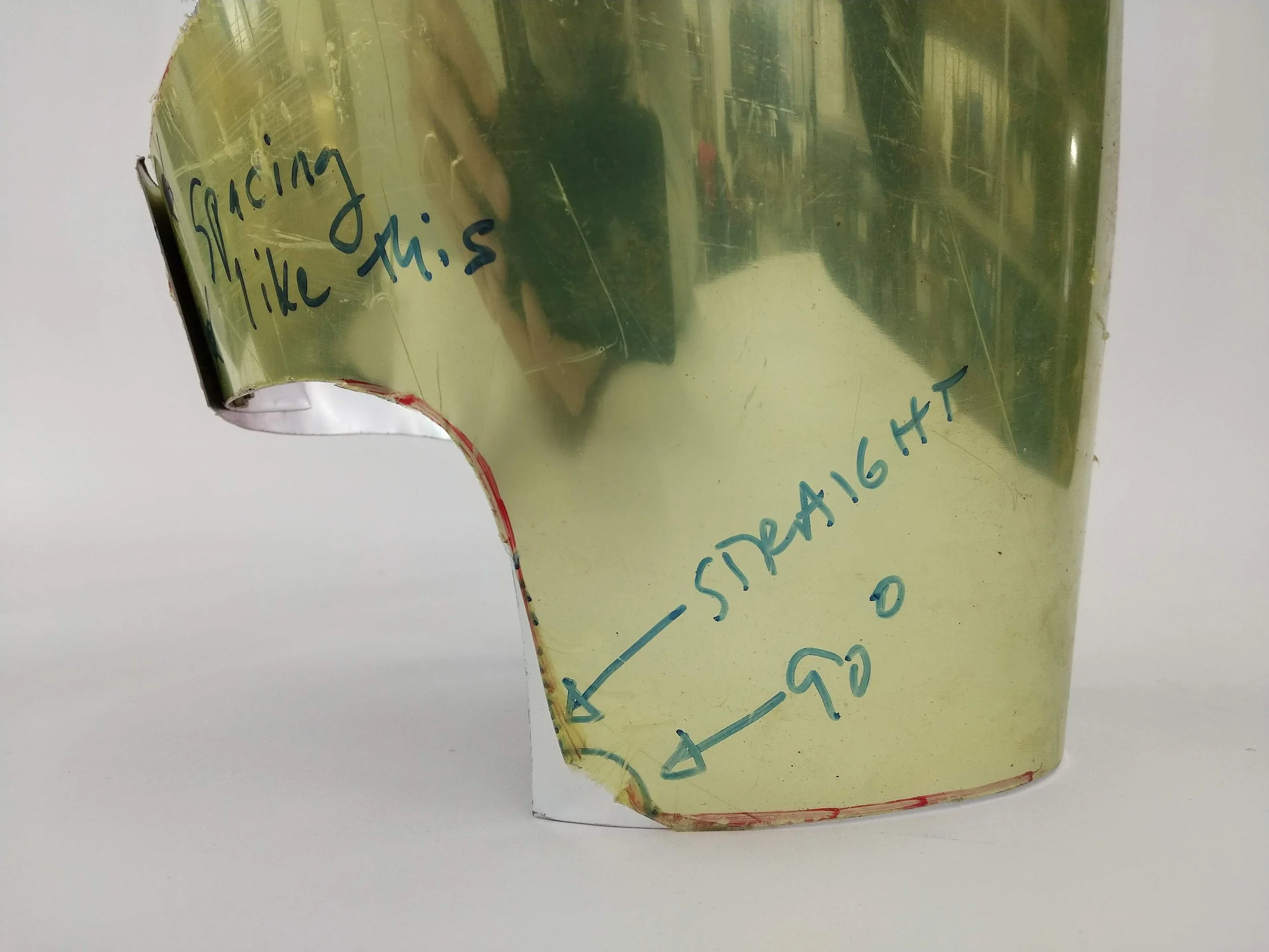 Handwritten edits to Shade