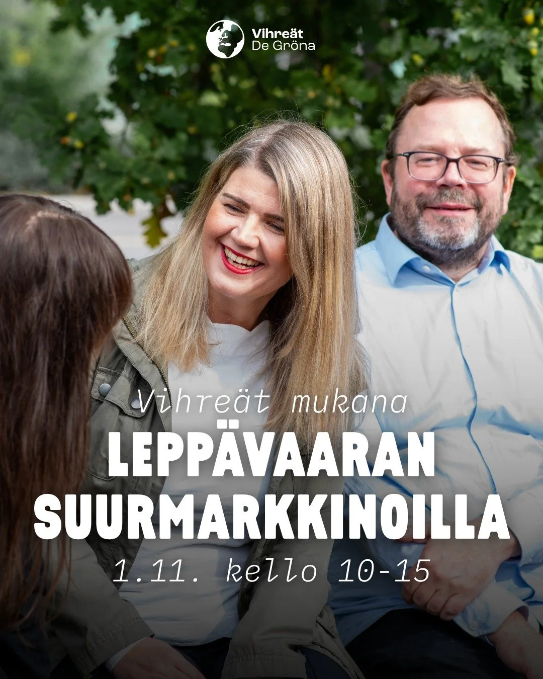🎉 Olemme mukana Lepp&auml;vaaran Suurmarkkinoilla tulevana lauantaina 1.11. kello 10-15. 🎉 

Tervetuloa keskustelemaan kanssamme ajankohtaisista aiheista!