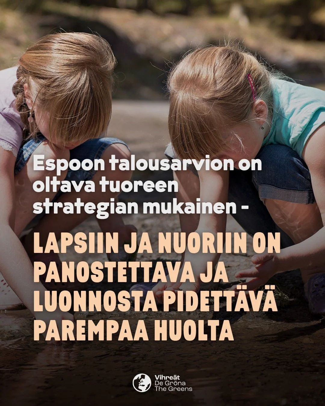 Kaupunginjohtajan talousarvioesitys vuodelle 2026 on esitelty, ja valtuustoryhmien v&auml;liset talousarvioneuvottelut ovat alkamassa torstaina 13.11. Vihre&auml;t l&auml;htee neuvotteluihin puolustamaan juuri yhdess&auml; p&auml;&auml;tettyj&auml; k