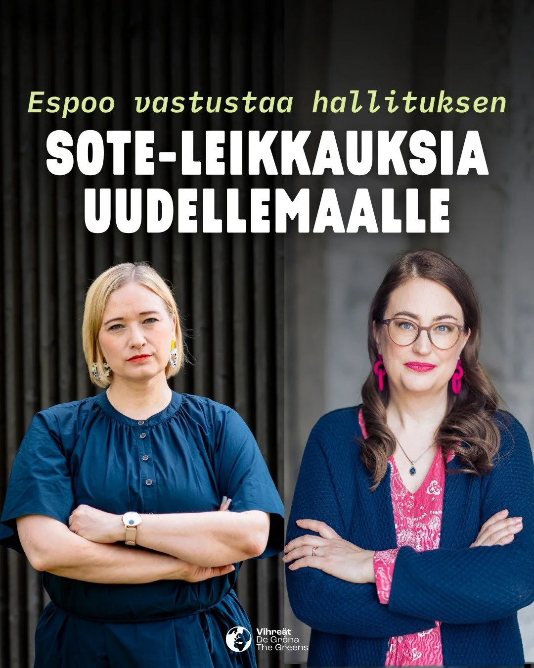 Vastustamme tiukasti hallituksen esityst&auml; kohdentaa seuraavia sote-leikkauksia niille alueille, jotka ovat saaneet s&auml;&auml;st&ouml;j&auml; aikaan, L&auml;nsi-Uusimaa olisi yksi suurin k&auml;rsij&auml;. 

Hallituksen esitys hyvinvointialuei