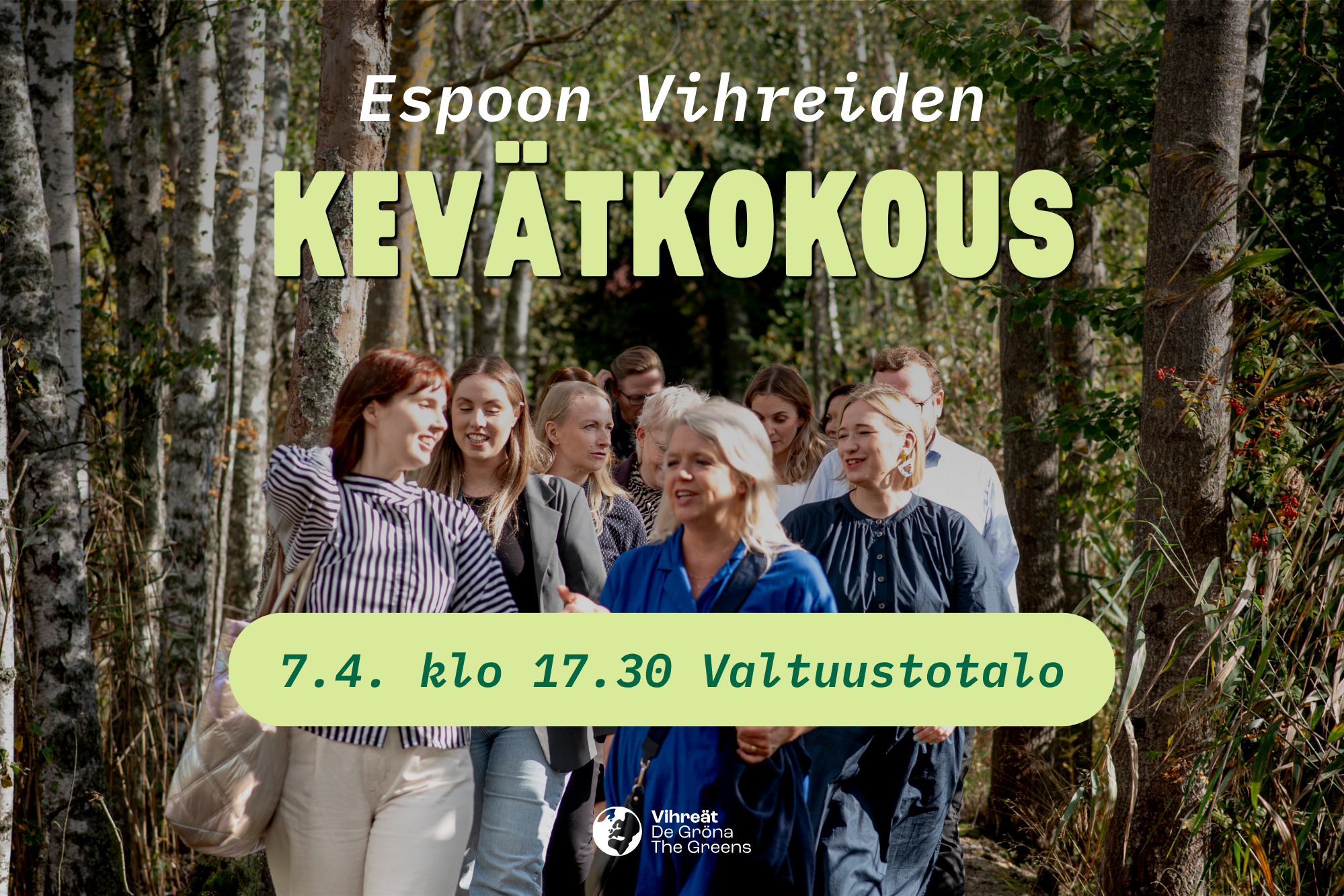 Espoon Vihreiden kevätkokous