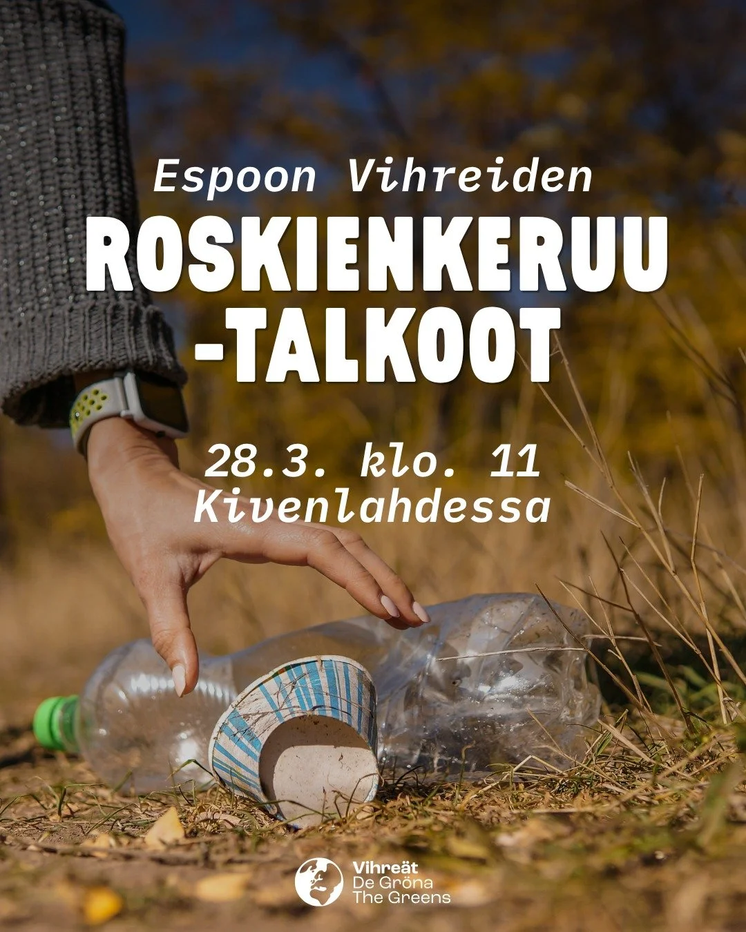 Kev&auml;t tekee tuloaan, mutta samalla lumen alta paljastuneet roskat tuovat esiin sen surullisen asian, kuinka paljon j&auml;tett&auml; tuotamme ymp&auml;rillemme. Tervetuloa siis kanssamme yhteisiin roskienkeruutalkoisiin tekem&auml;&auml;n jokap&