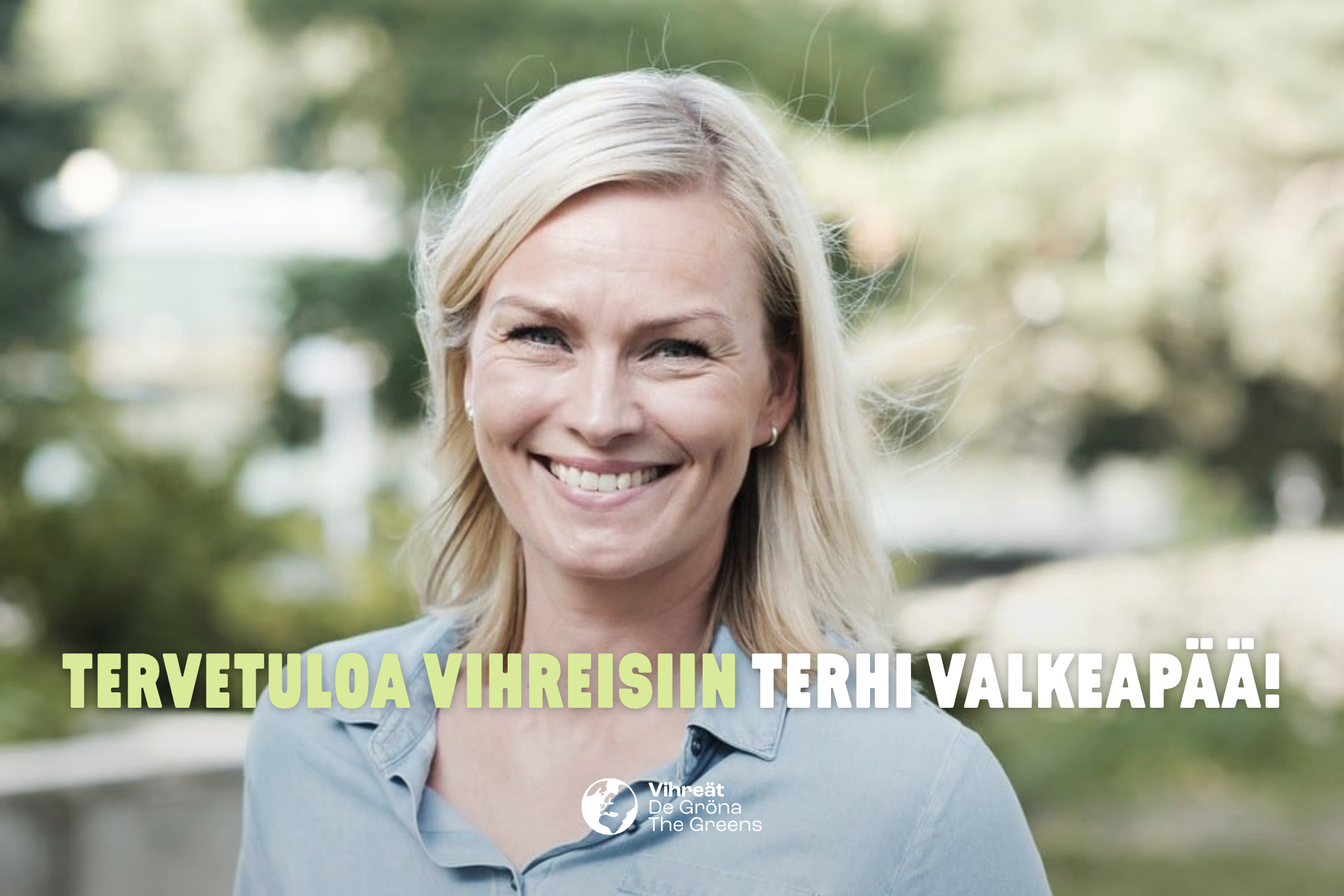 Terhi Valkeapää siirtyy vihreisiin