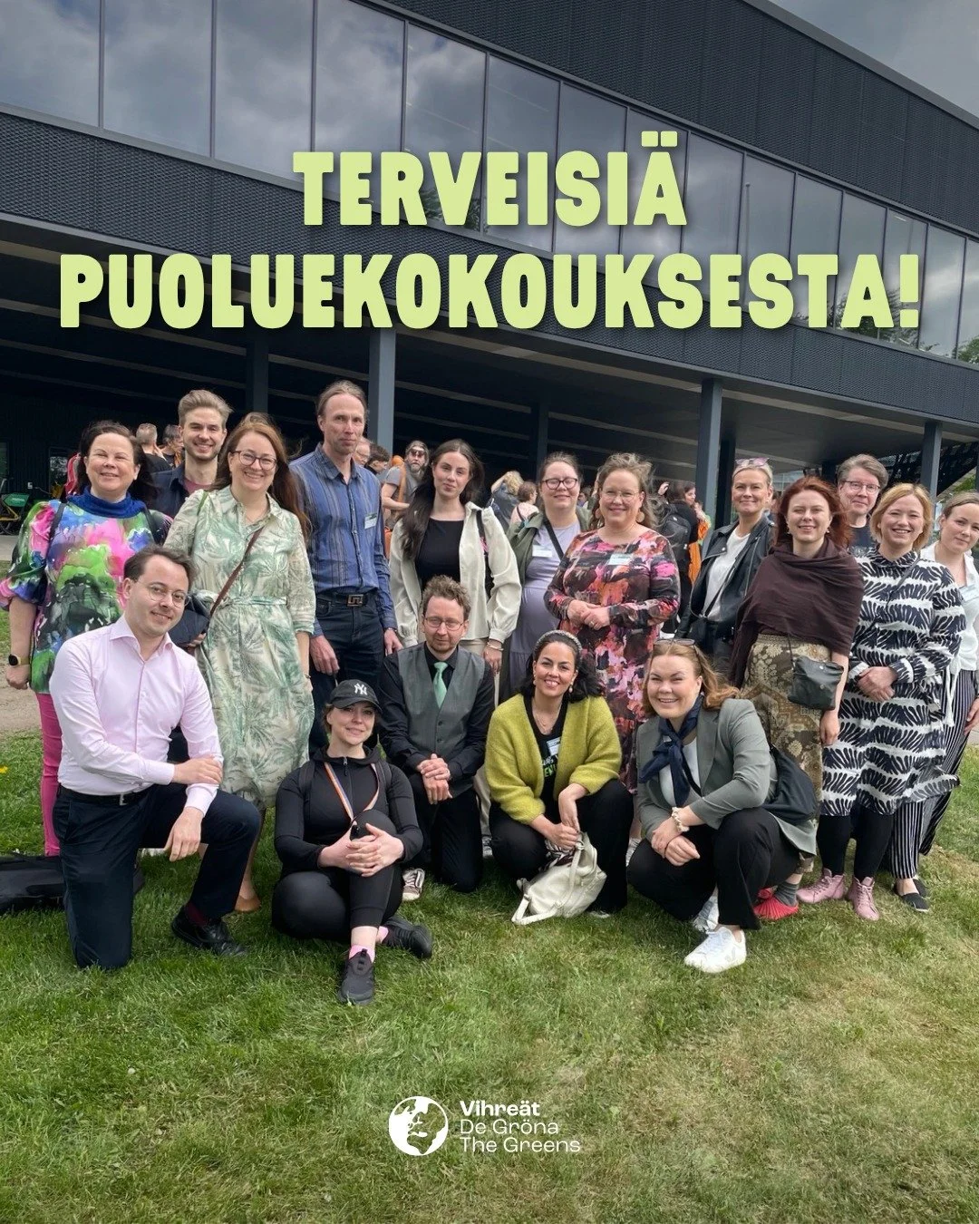 Kiitos kaikille vihreille yst&auml;ville ihanasta viikonlopusta Suomen Turussa 💚

Puoluekokous on vihre&auml;n yhteis&ouml;n vuoden t&auml;rkein tapahtuma &ndash; ja t&auml;m&auml; ei tehnyt poikkeusta. Uusia ja vanhoja yst&auml;vi&auml; ymp&auml;ri