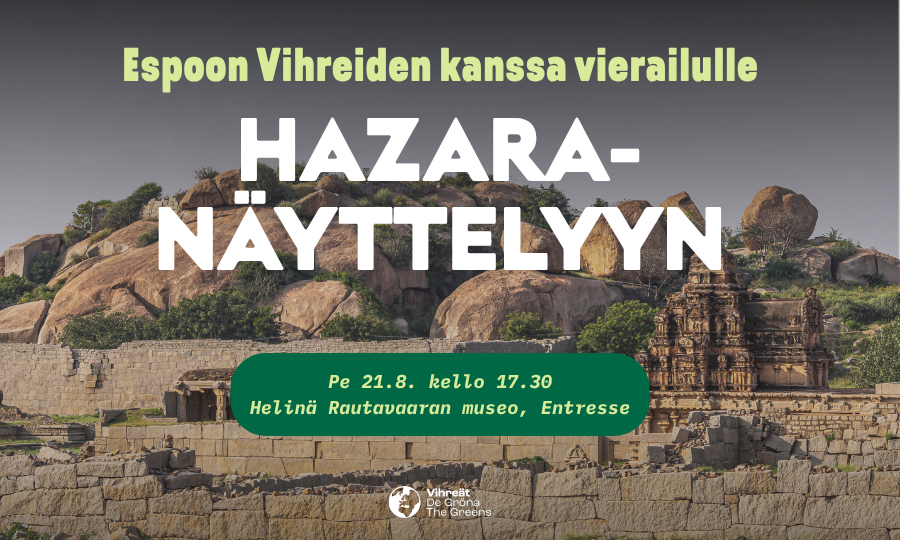 Vierailu hazara-näyttelyssä