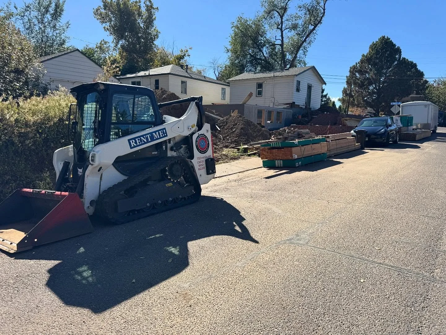 Following through till completion! Those of you who&rsquo;ve been following The Boyz probably recognize this job site. We&rsquo;ve delivered numerous pieces of equipment here over the last few months. Today. We delivered another tracked skid steer fo