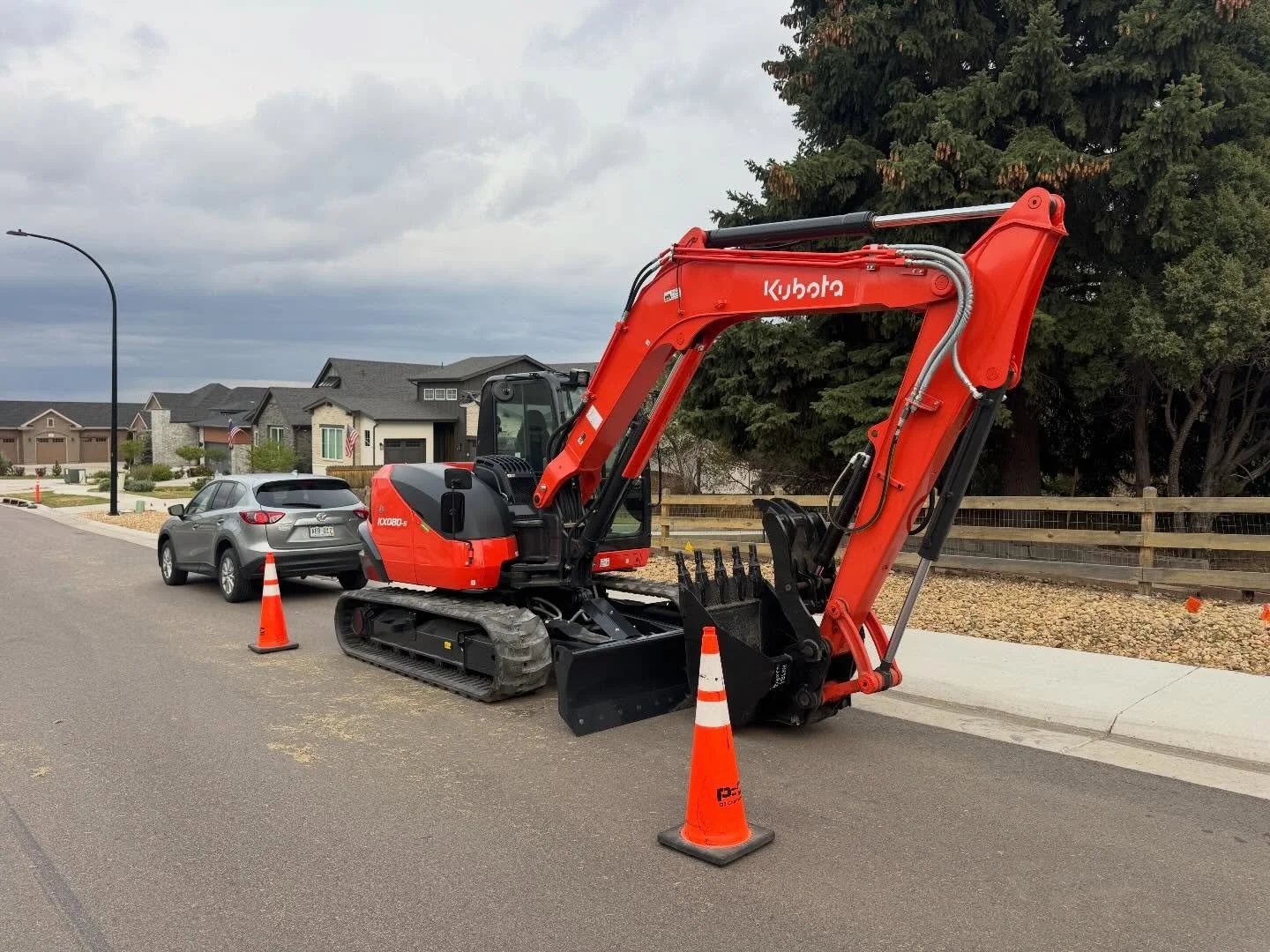 Excavators of all sizes, we&rsquo;ve got it all.. and we&rsquo;d love to serve your rental needs! 
From compact 3-ton machines to full-size iron weighing in over 20,000lbs. Whatever job you&rsquo;ve got, wherever you are; you can count on The Boyz to