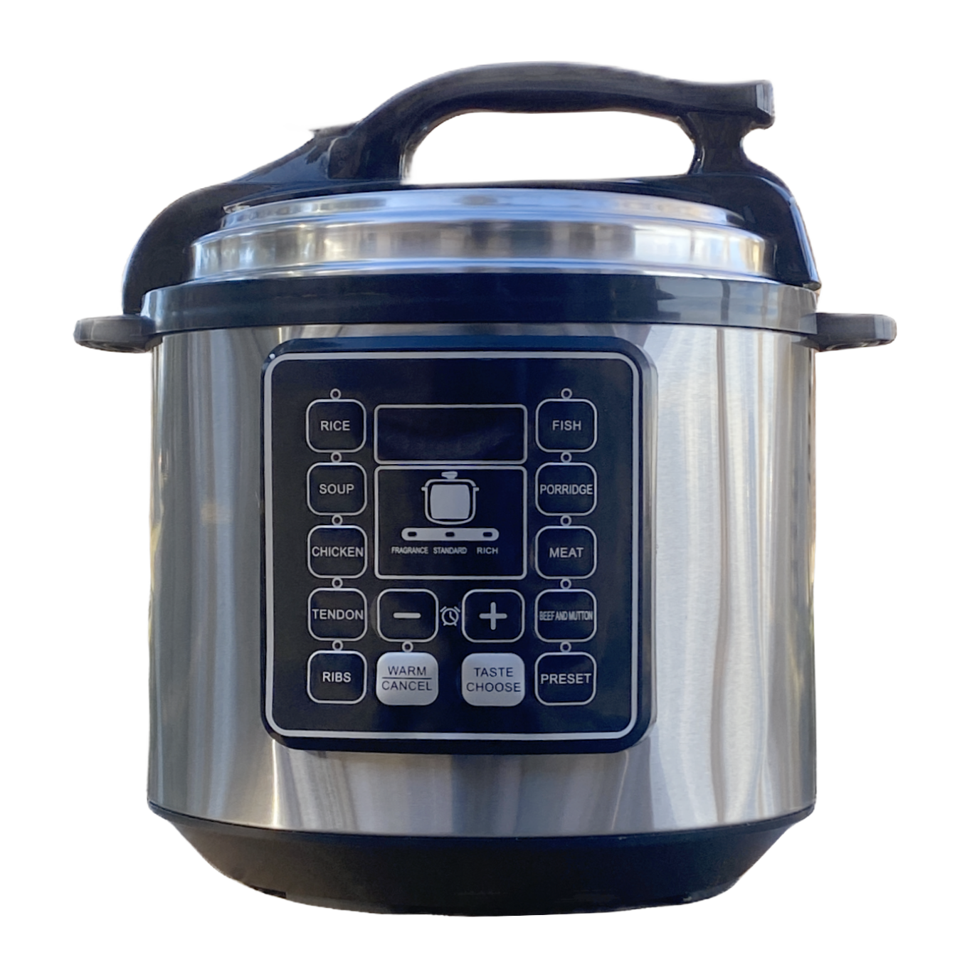 10-in-1 Electric Pressure Cooker With 24-Hour Reservation Function, Slow Cooker, Rice Cooker, Chicken, Tendon, Fish, meat, Soup, Cake, Yogurt, Etc., 6 L, Stainless Steel/Black. Warmer and more