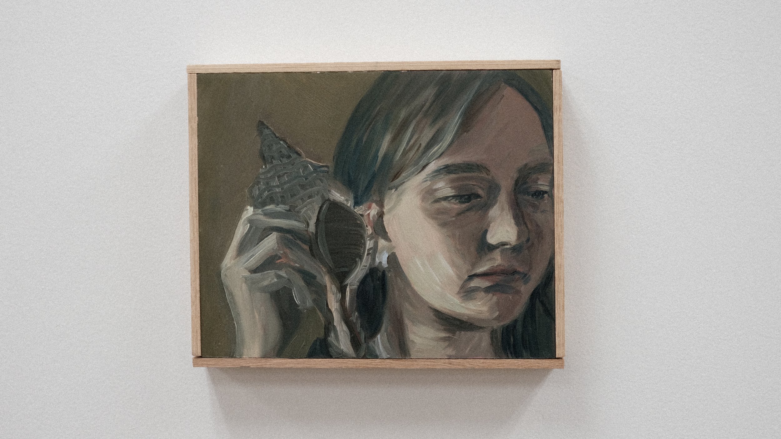 mother tongue, oil on panel, 8x10”, 2025