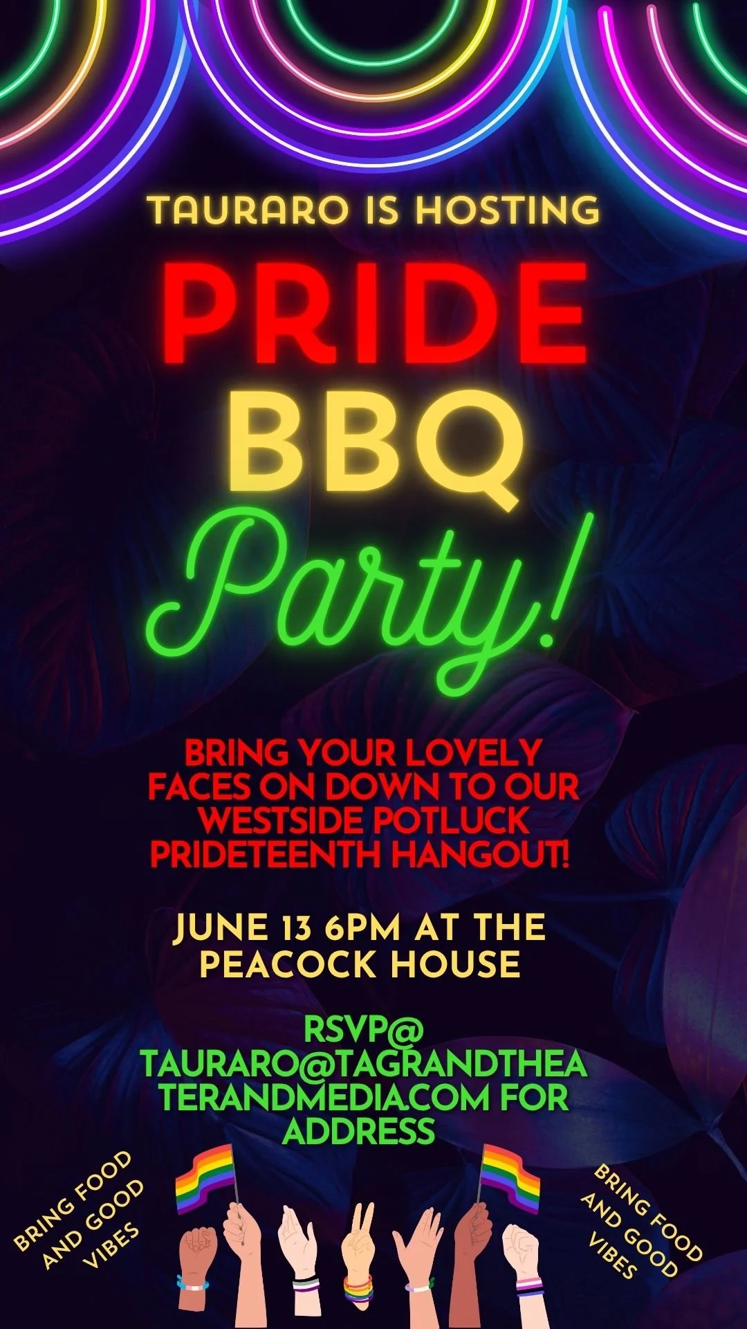 Prideteenth BBQ Potluck