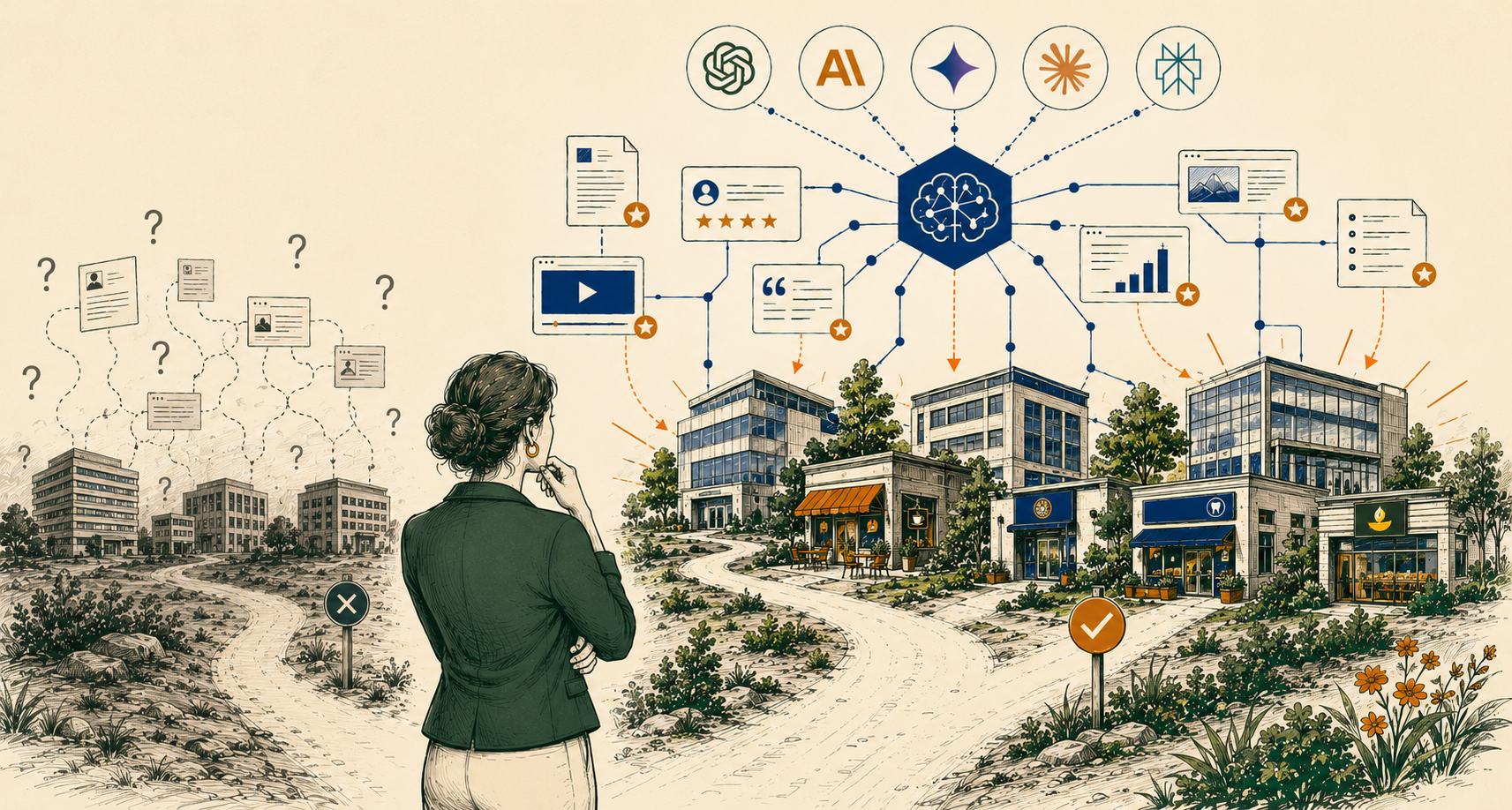 Why AI Recommends Some Businesses and Ignores Others