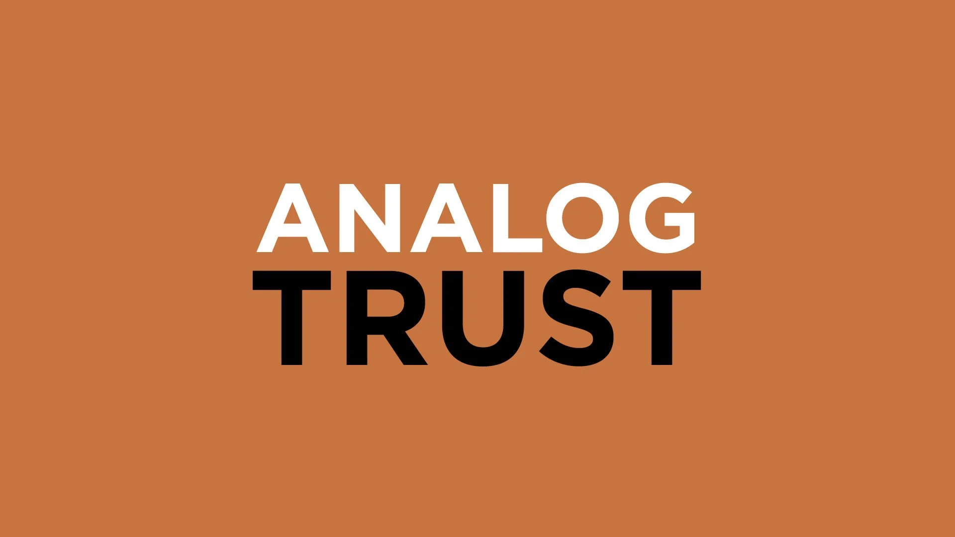 After peak digital, trust may be going analog