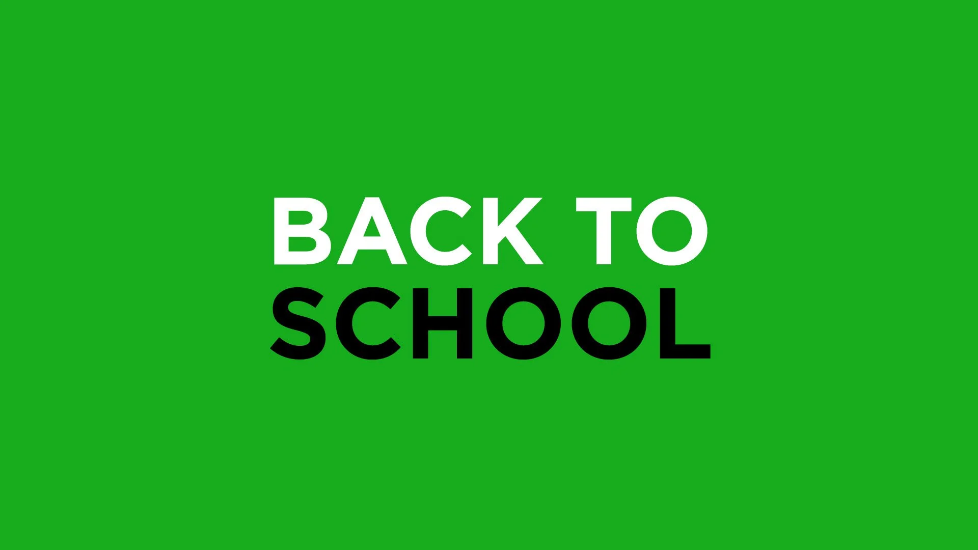 Back to school, back to basics