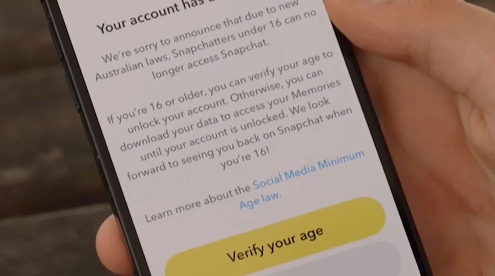 Snapchat app age restrictions