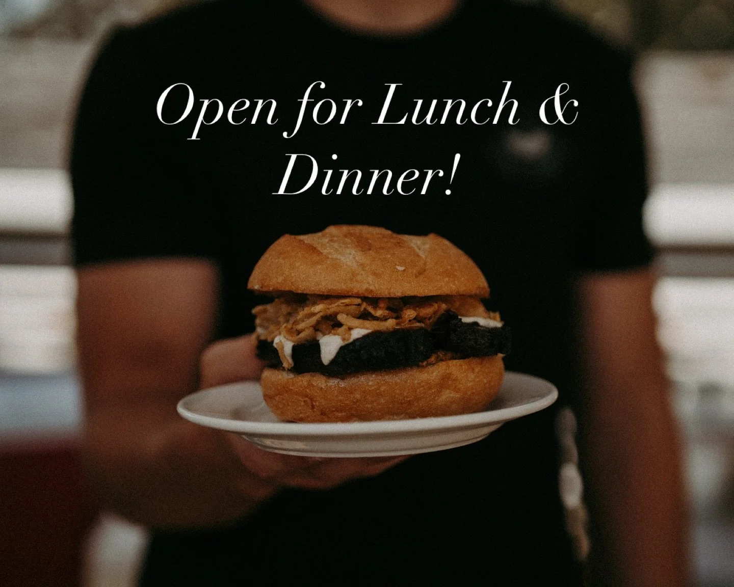 Due to an unprecedented amount of support in the last week, The U-Turn will be open for lunch and dinner from 11-9pm Saturdays and Sundays. Hope to see you there!!!