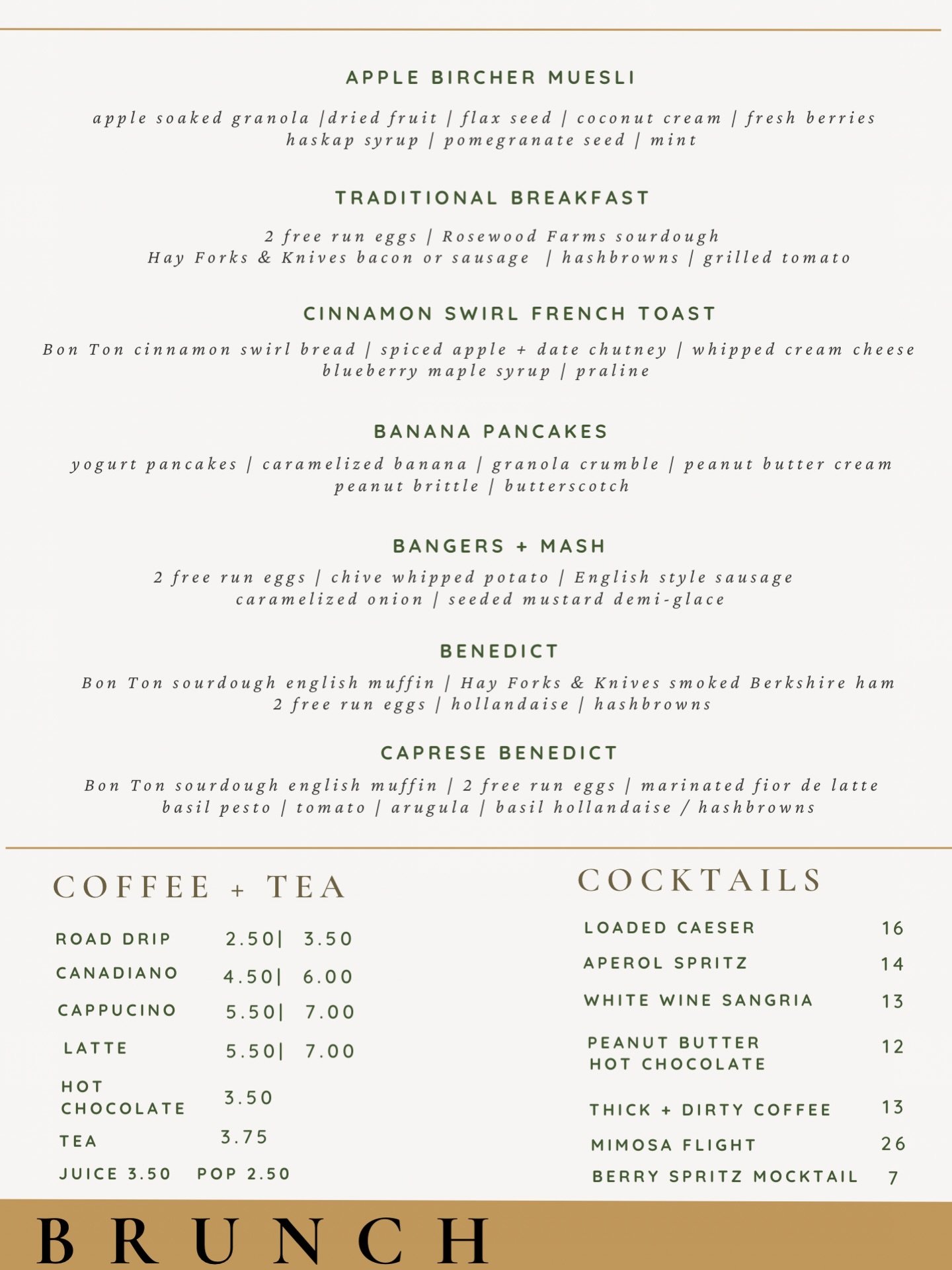 Calling all Brunch lovers!!! We are excited to announce we are launching Brunch this Sunday, March 1 at The U-Turn!! We&rsquo;ve added some more local friends to the menu so come check it out! After our launch date brunch will happen regularly every 