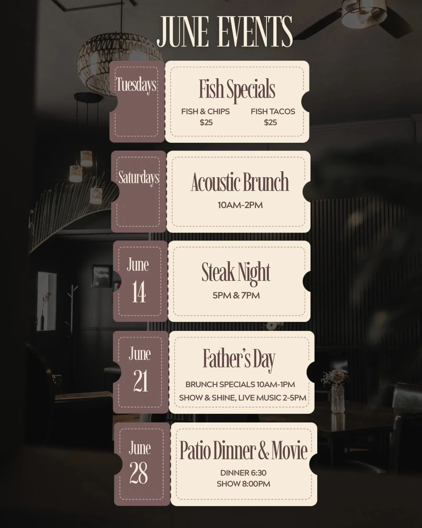 Happening this Month at The U-Turn!! Call or text 825-556-4400 to book your spots or use the links in our bio. #summervibes☀️ #supportlocal #yegeats #ardrossan @gostrathco @live.in.ardrossan