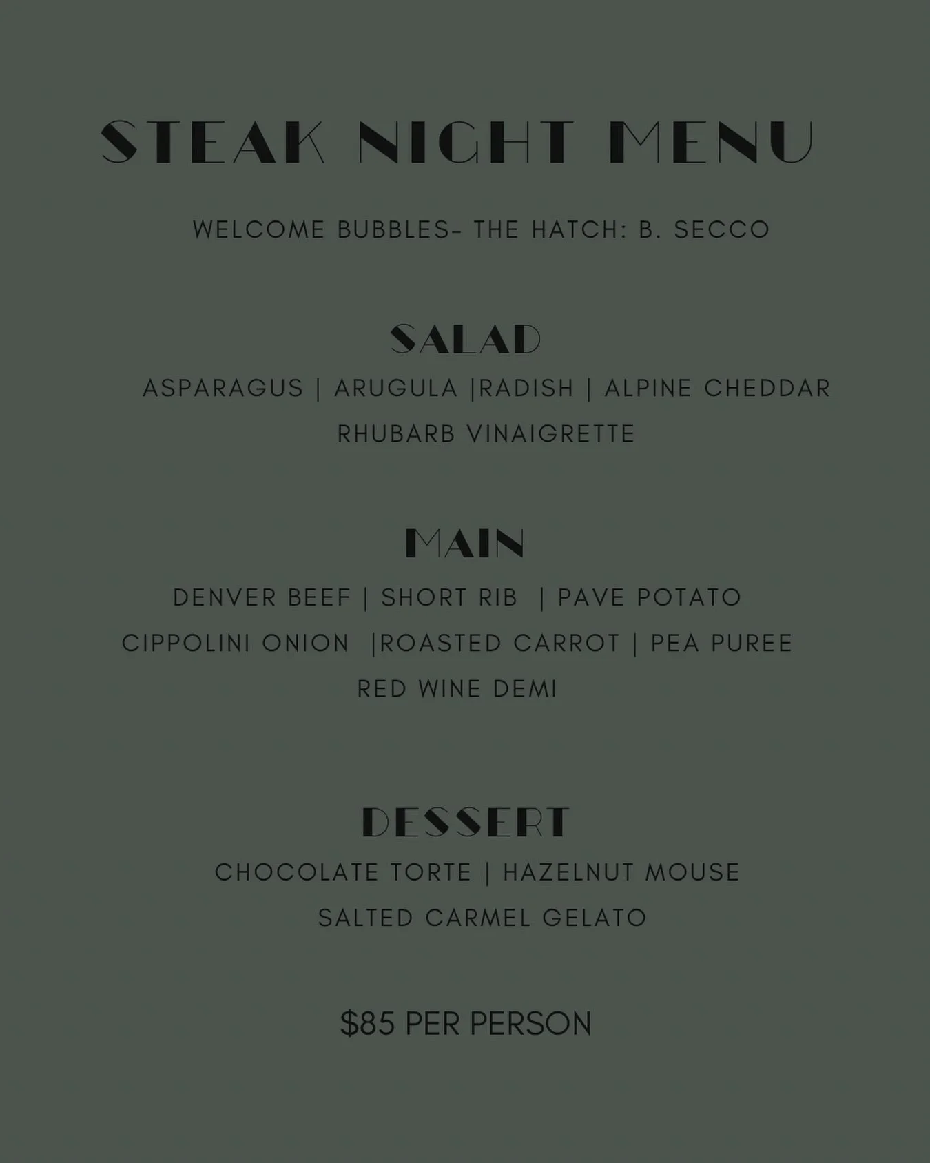 We still have a few tickets left for our Steak Dinner, happening June 14th! Seatings are 5pm and 7pm. Tickets on sale till June 11th at midnight! Link to book in bio! #supportlocal