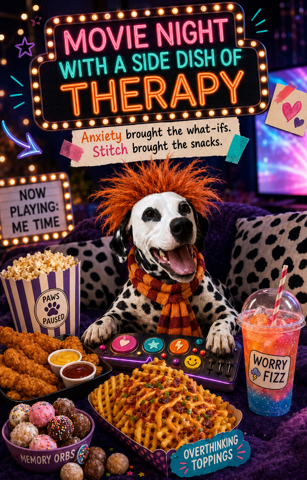Inside Out 2 Family Dinner and a Movie—with a Side Dish of Therapy 🧠🍿🐾