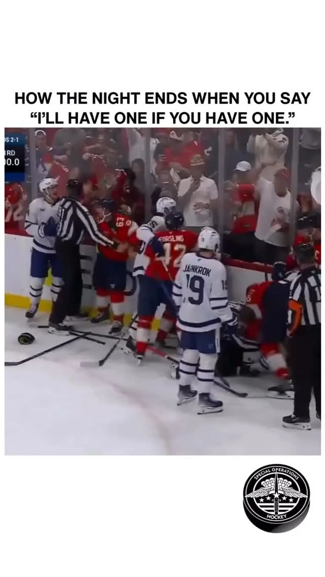 But will we see @matthew_tkachuk take on @williamnylander tonight? ๐