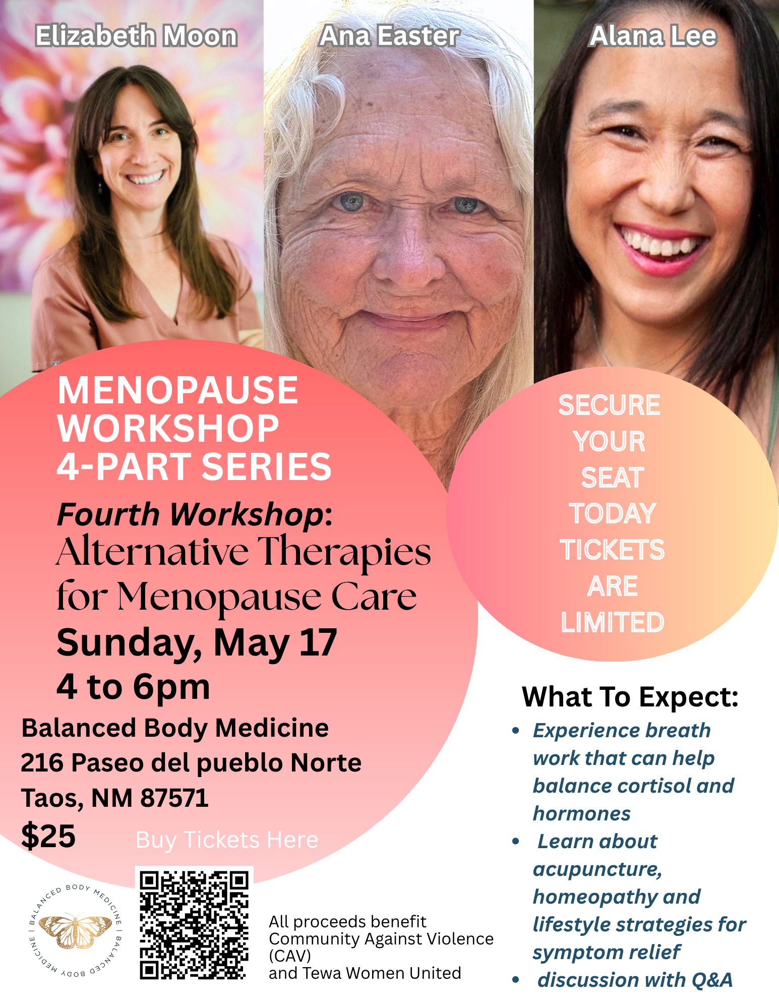 May | Alternative Therapies for Menopause Care