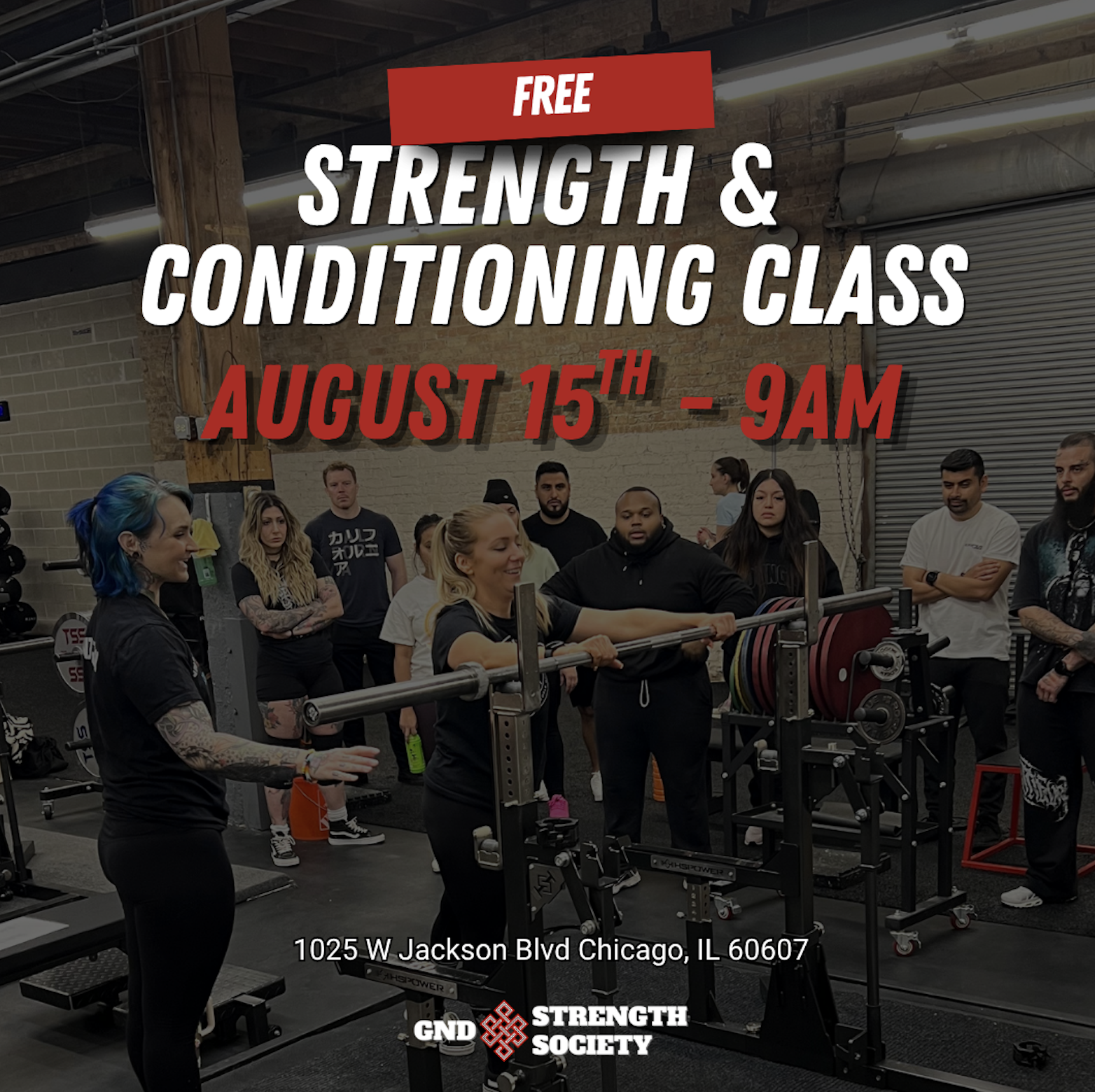 Free Strength & Conditioning Class