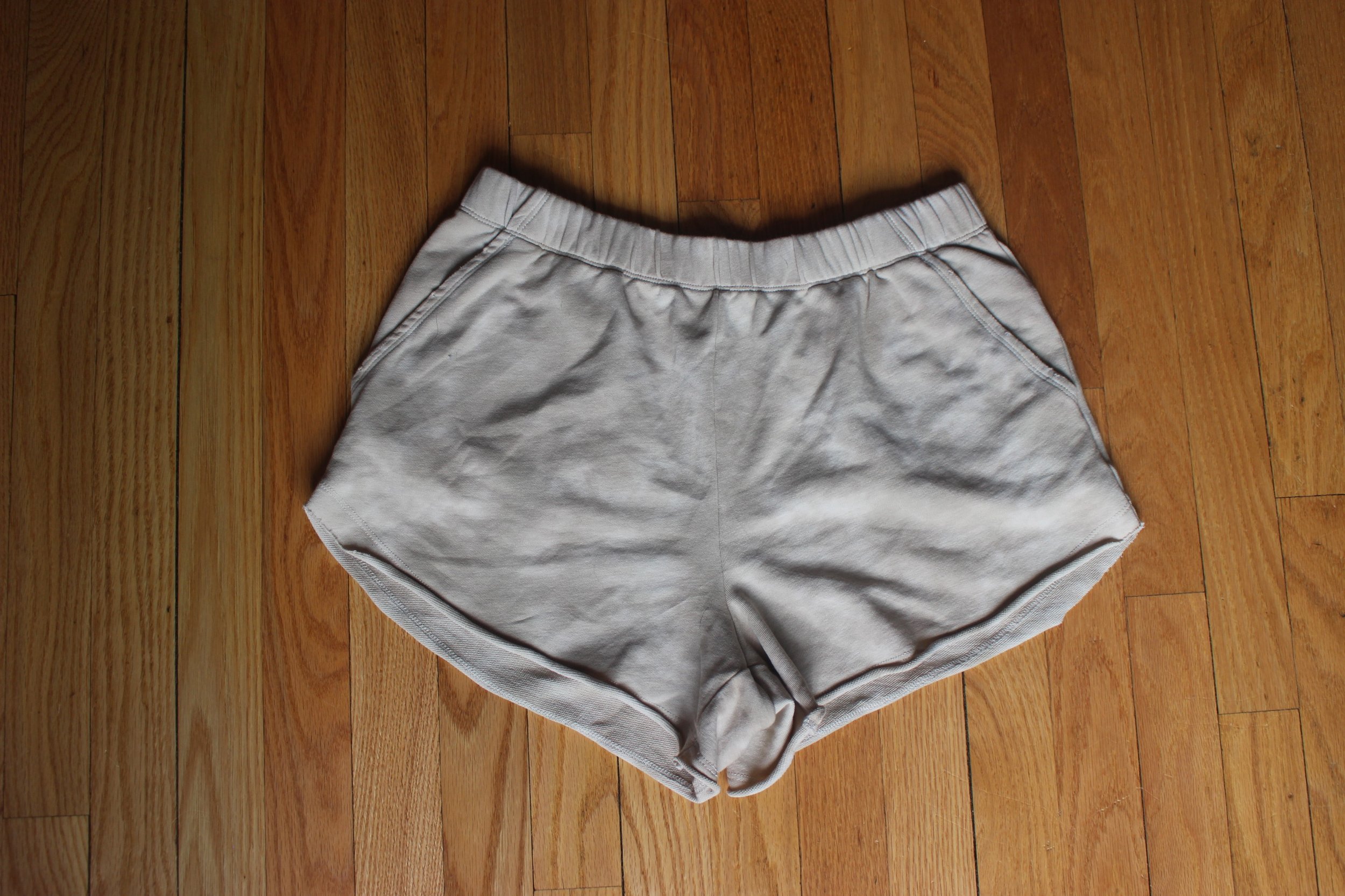 Aerie Beige Fleece Shorts – Size S