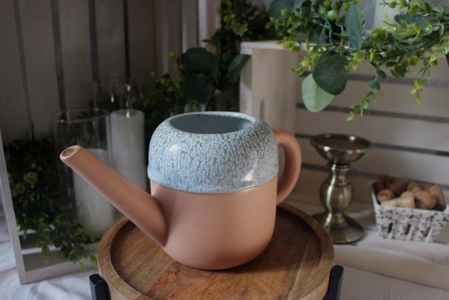 Ceramic Two-Tone Watering Can