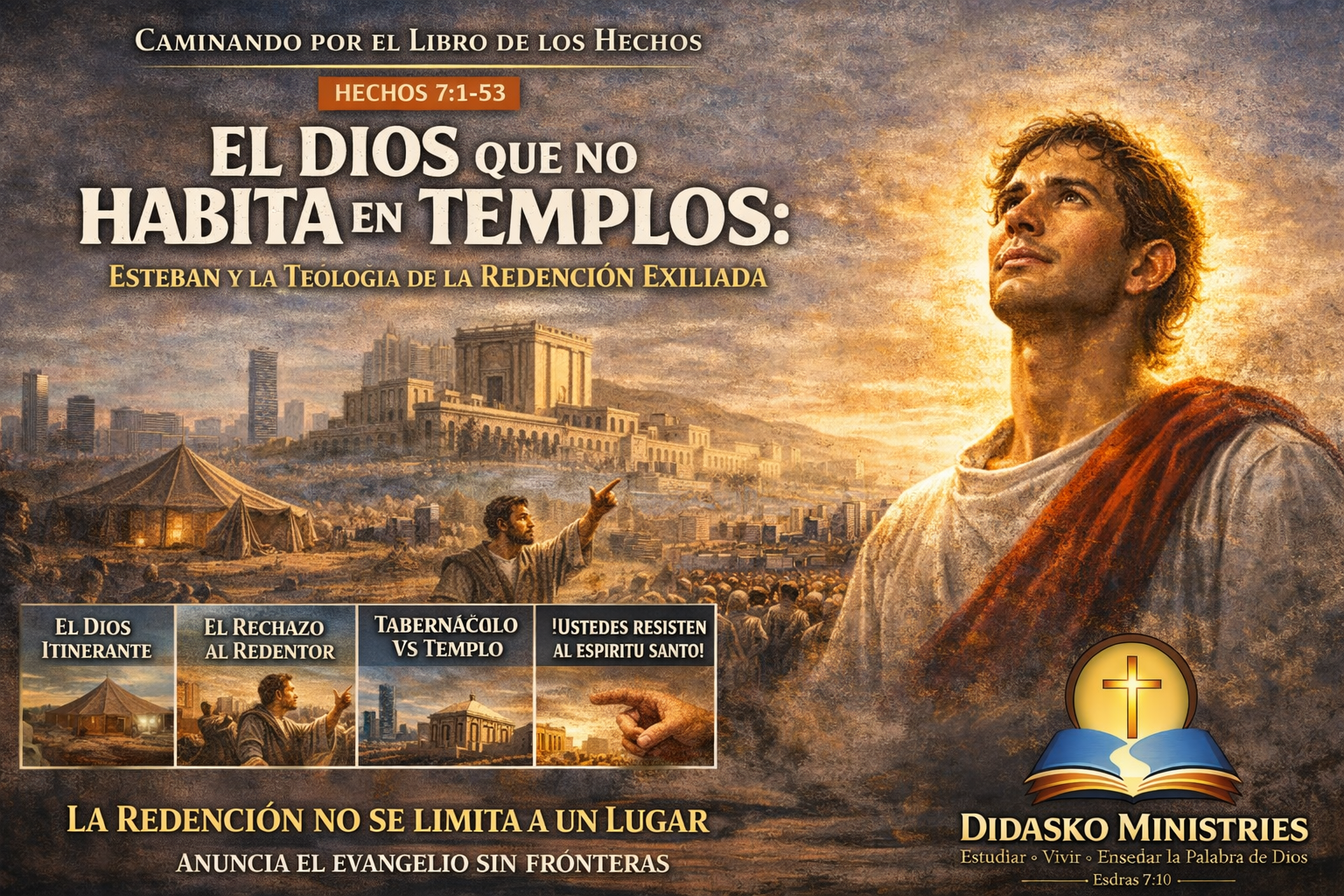 El Dios que no habita en templos: Esteban y la Teología de la Redención Exiliada