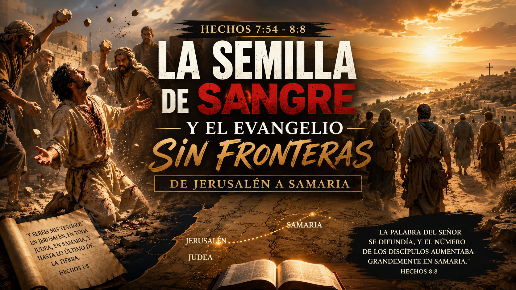 La Semilla de Sangre y el Evangelio Sin Fronteras: De Jerusalén a Samaria