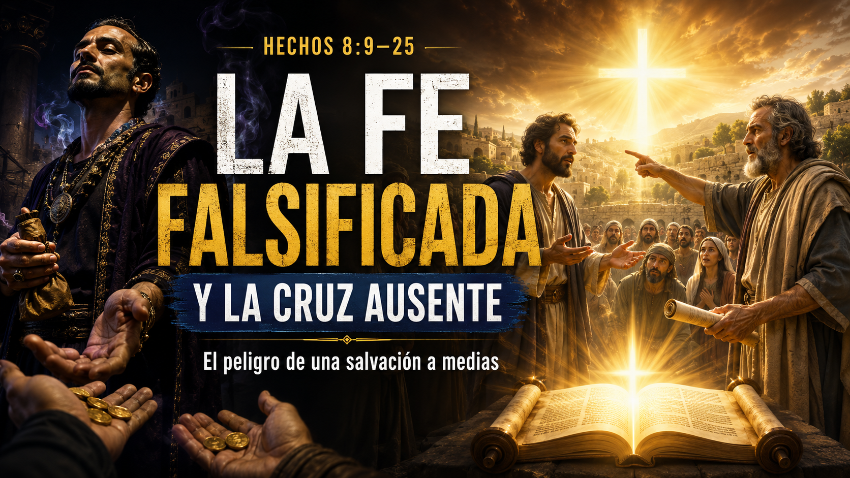 La Fe Falsificada y la Cruz Ausente: El Peligro de una Salvación a Medias