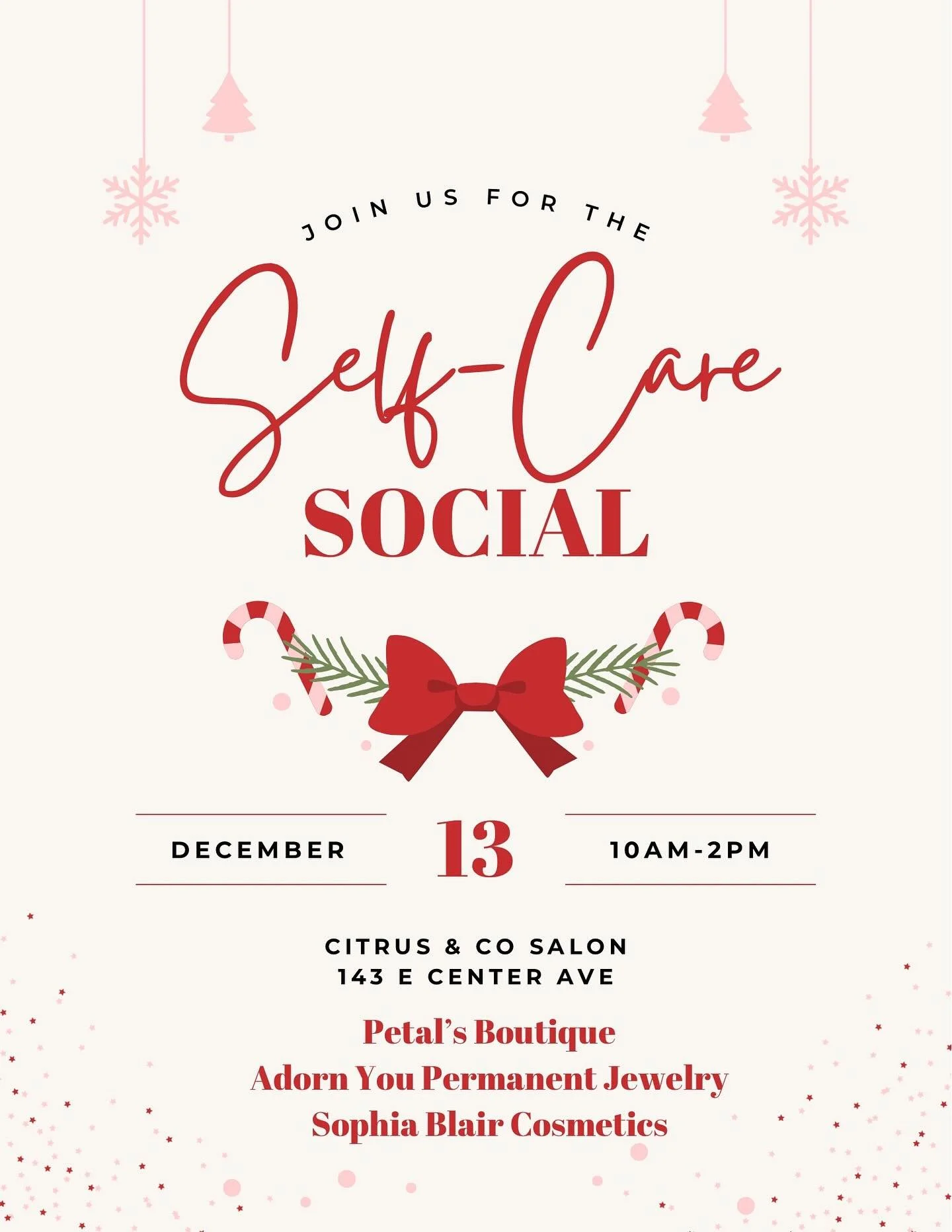 You won&rsquo;t want to miss this!!! 

Stop by for in store discounts on products and to be entered into a raffle basket! 

Shop new arrivals from Highlands best boutique @petalsboutiquefl 

Get your permanent jewelry by @adornyou444 

Get entered in