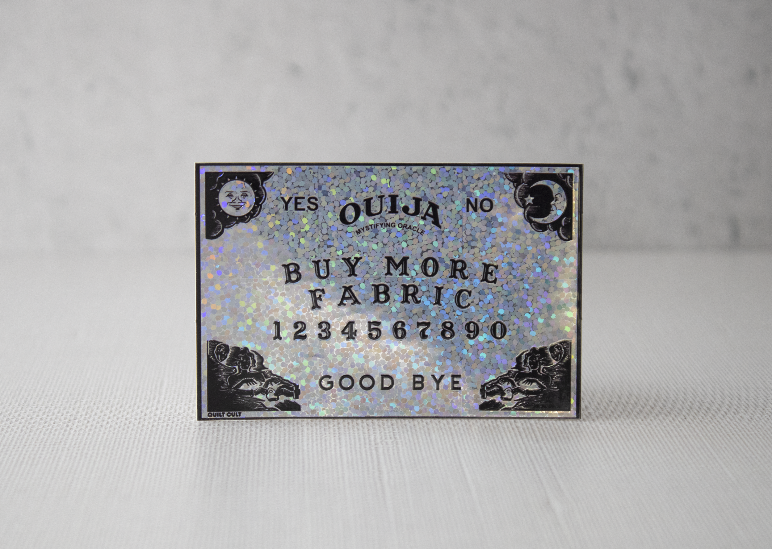 Buy More Fabric Ouija Sticker