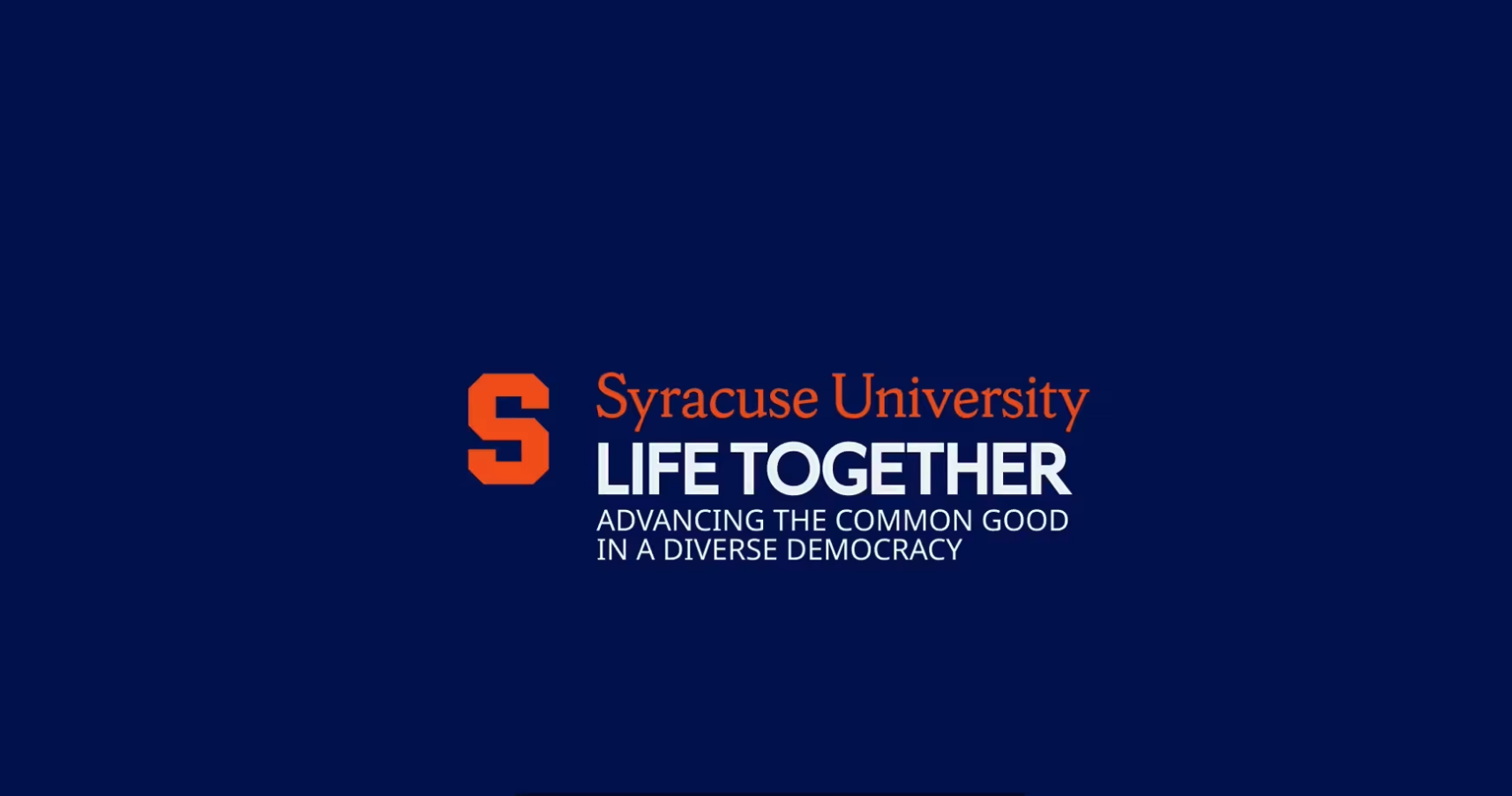 Editing for Syracuse University