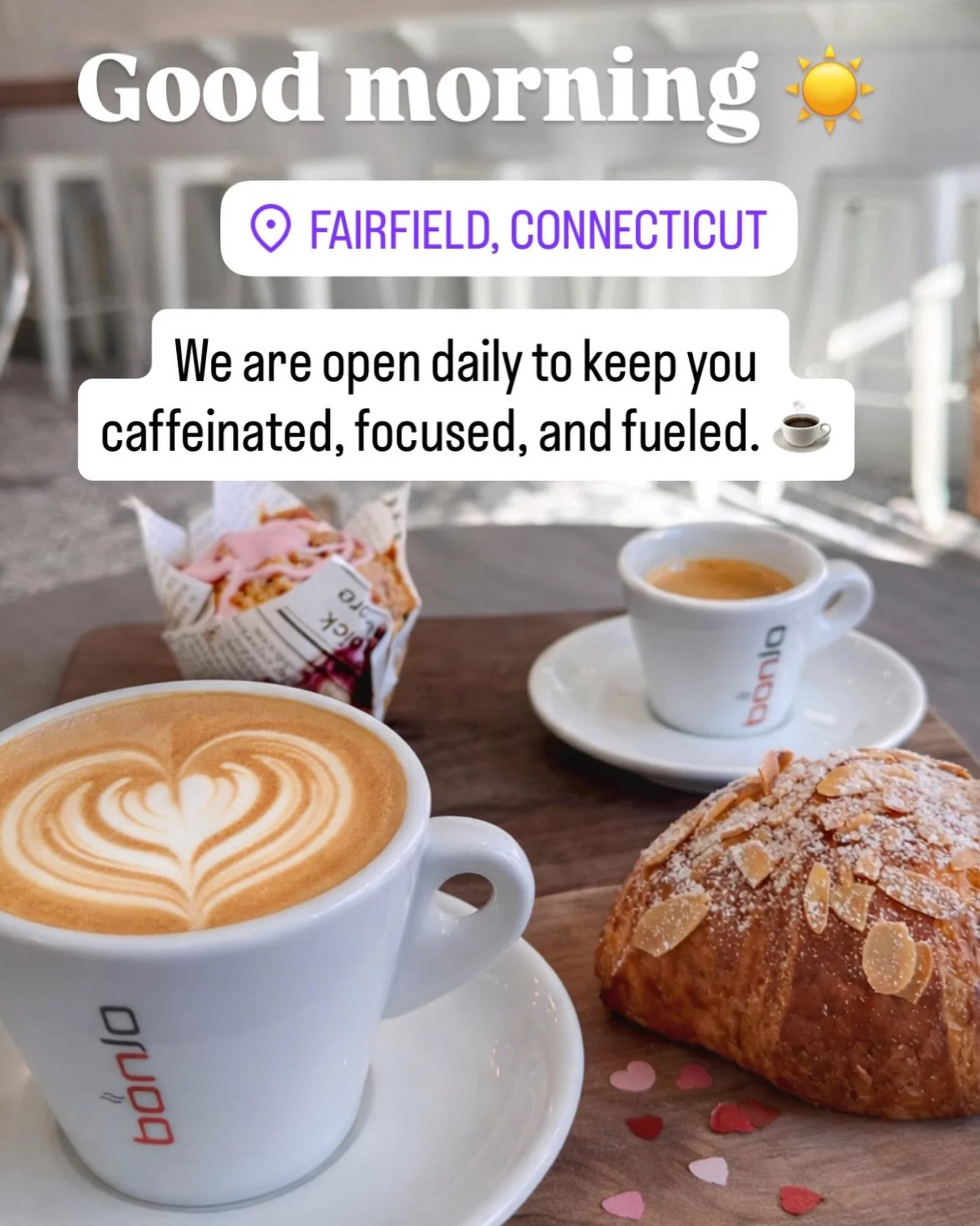 Start your day right&hellip; start your day with @joejoe_fairfield 

#fairfieldeats #localcoffeeshop #coffeelovers bb we