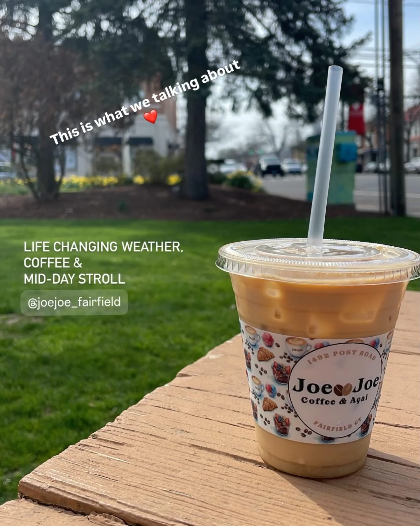 When you know it&rsquo;s just a perfect day for this &hellip;

#yourlocalcoffeeshop #coffeeshop #localcoffee