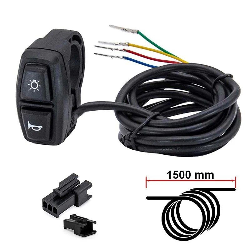 BSI221 Button Panel with Light and Horn for electric scooters greece 2.jpeg