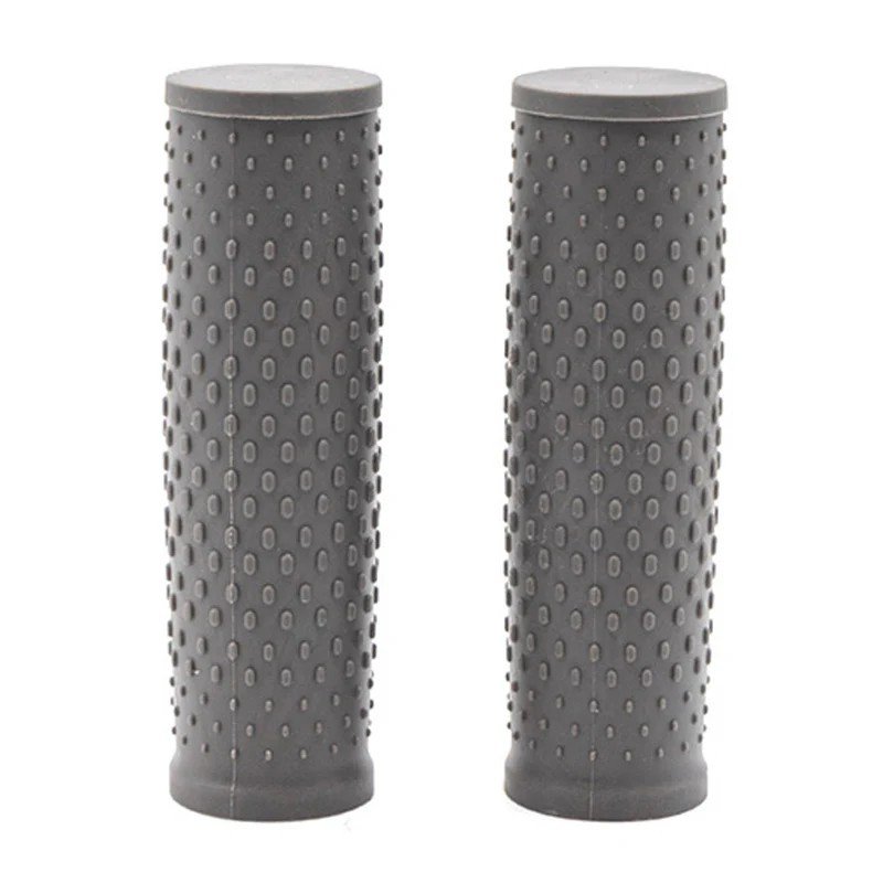 Grey Silicone Grips for Xiaomi - 2 units electric scooter πατινι greece e-shop electrical scooters workshop maintenance .jpeg