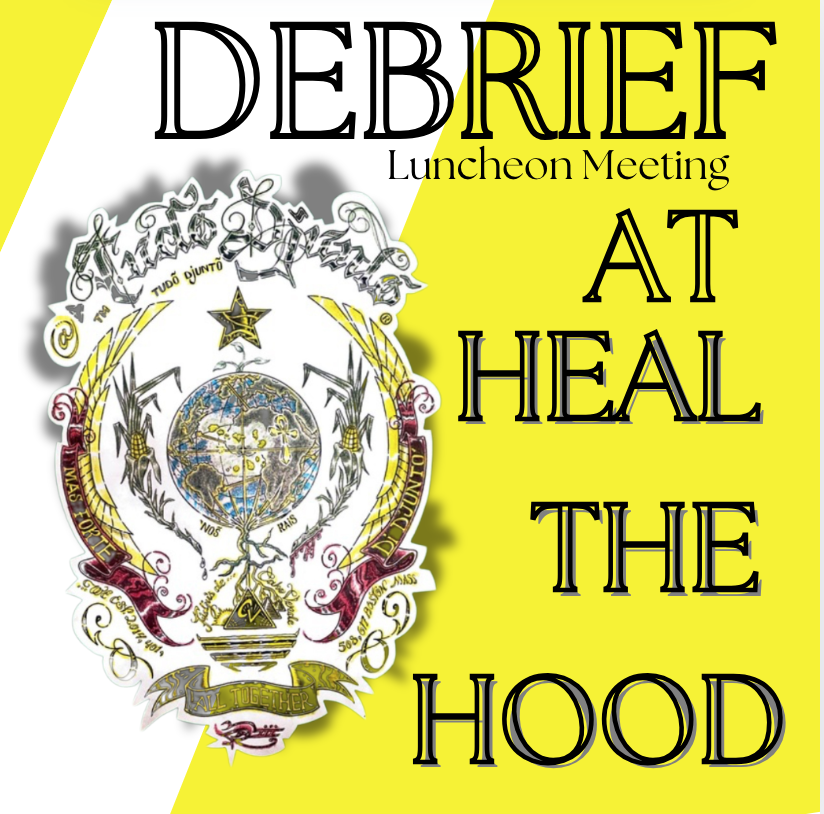 Tudo Djunto Debrief at Heal the Hood