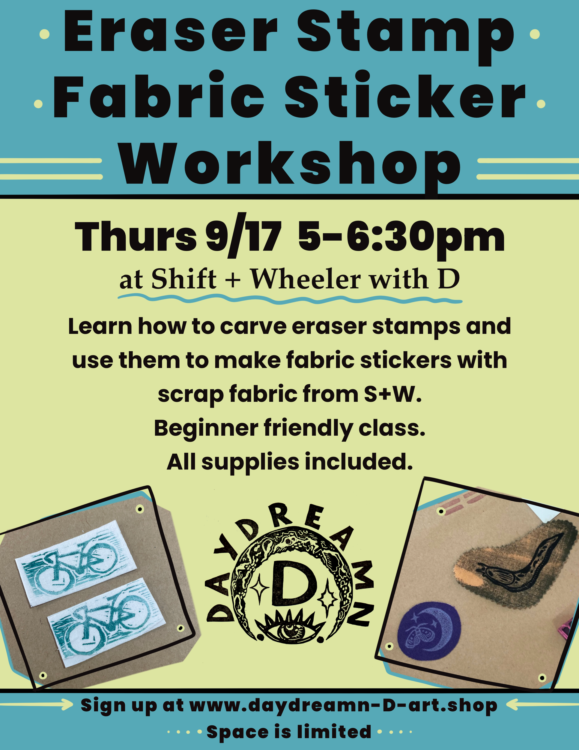 Fabric Sticker Workshop