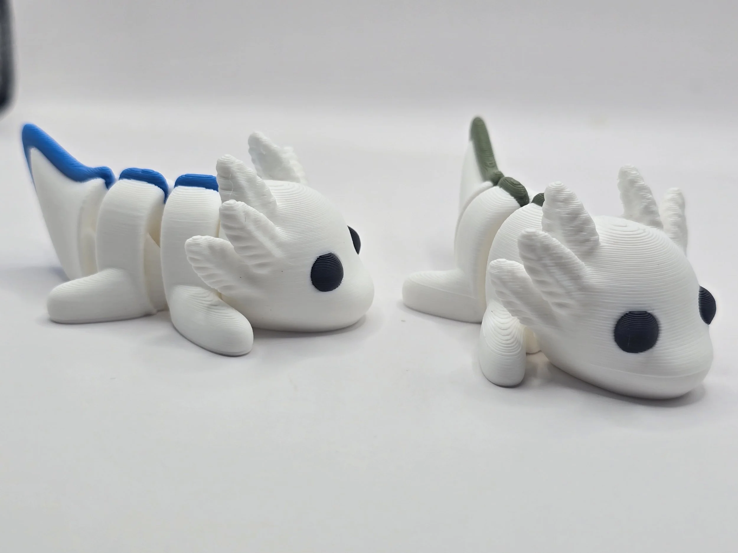 3D Printed Flexi Axolotl
