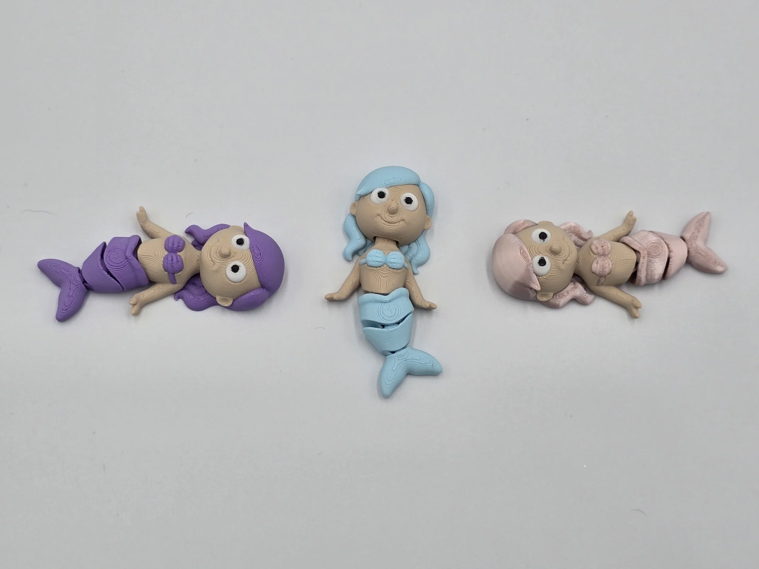 Flexi Mermaid – 3D Printed Articulated Mermaid