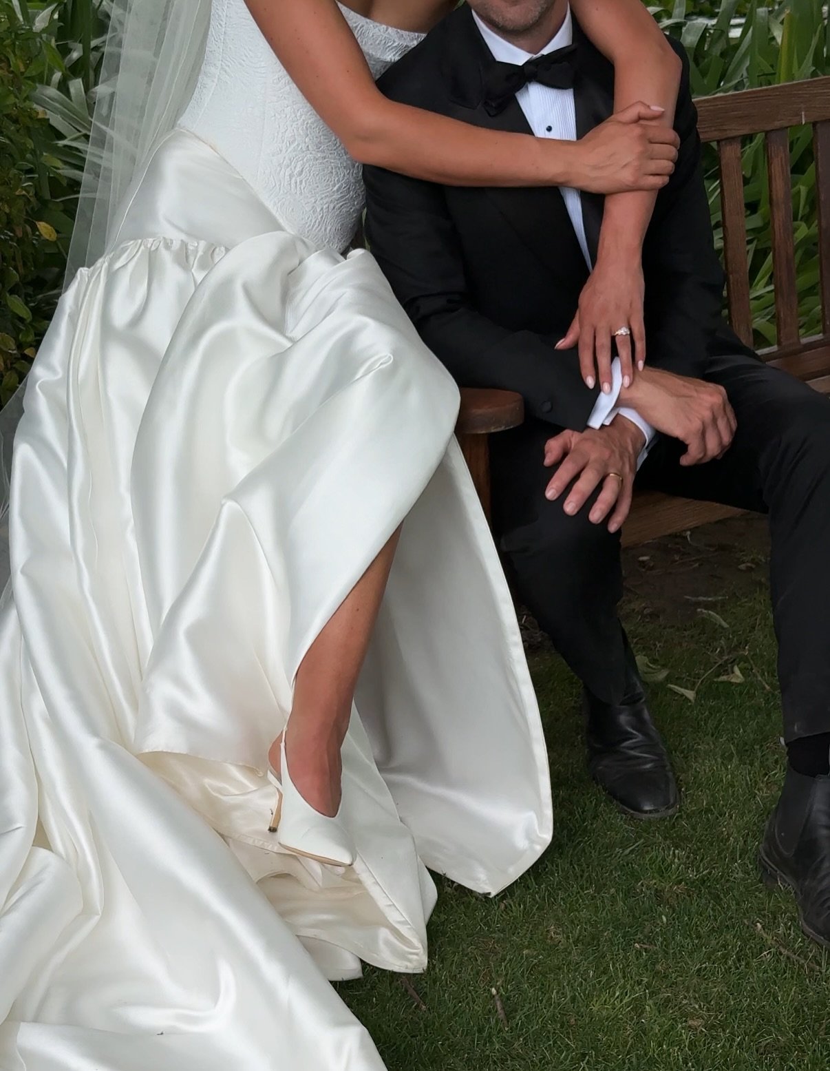 Georgie &amp; Joe in moments. 

Photographer @biancavirtueweddings 
Videographer @lovepoetsau 
Planning &amp; Styling @sparepairsisters 
Venue @allsaintsestate 
Florals @wren.floralista 
Suit @pjohnsonweddings 
Dresses @kwhbridal @grace_loves_lace 
H