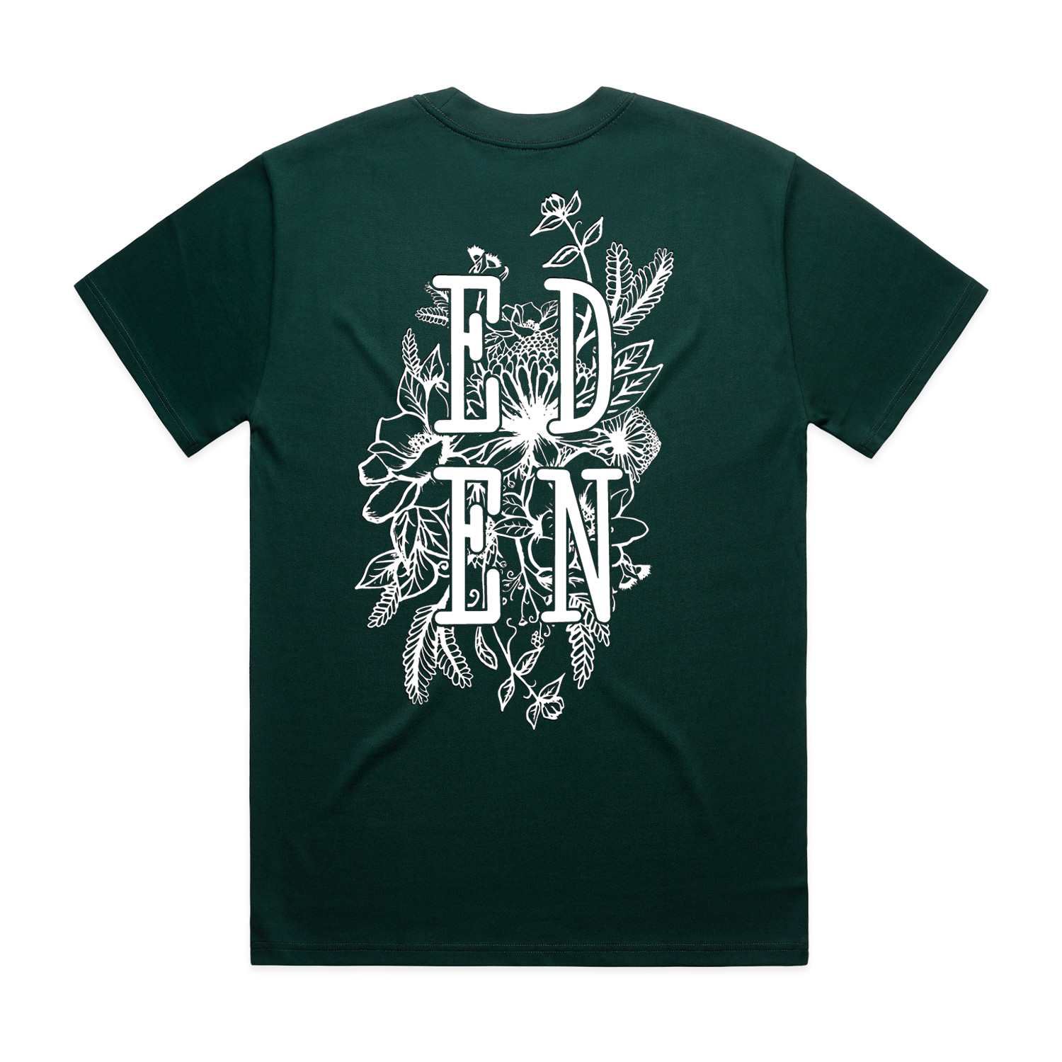 Pine Green Logo Shirt Back