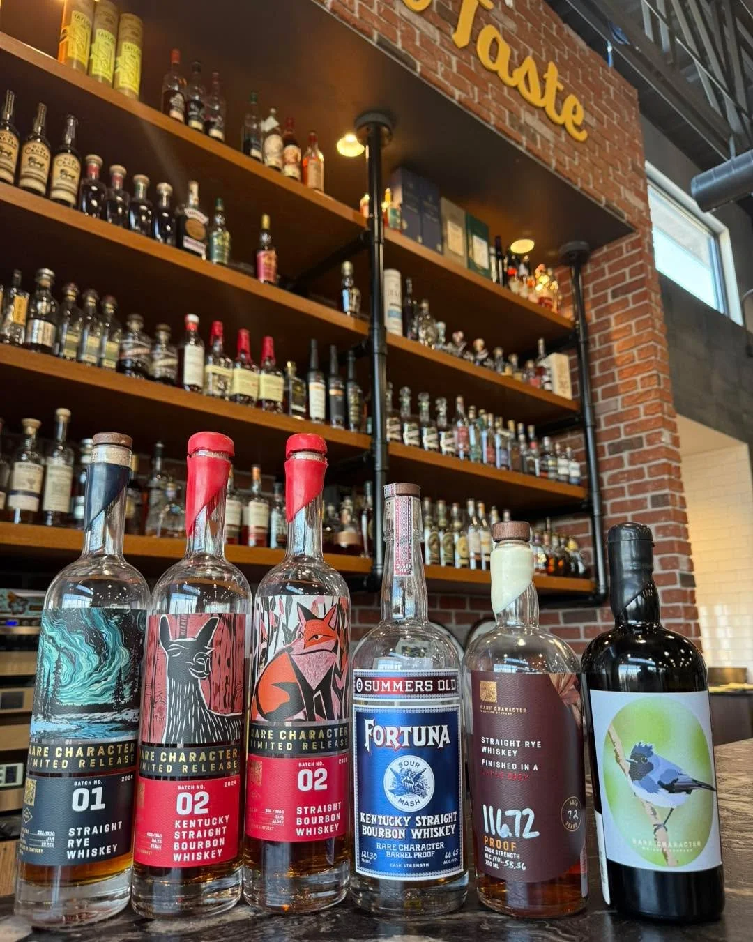 🚨 Clearance Alert in the Tasting Bar! 🚨
All Rare Character whiskeys are now on clearance — while they last! 🥃✨ All pours are 1 oz only.
🔥 Rare Character Limited Release Batch – $3/oz
🔥 Fortuna 8 Summers Old – $6/oz
🔥 Rare Cha
