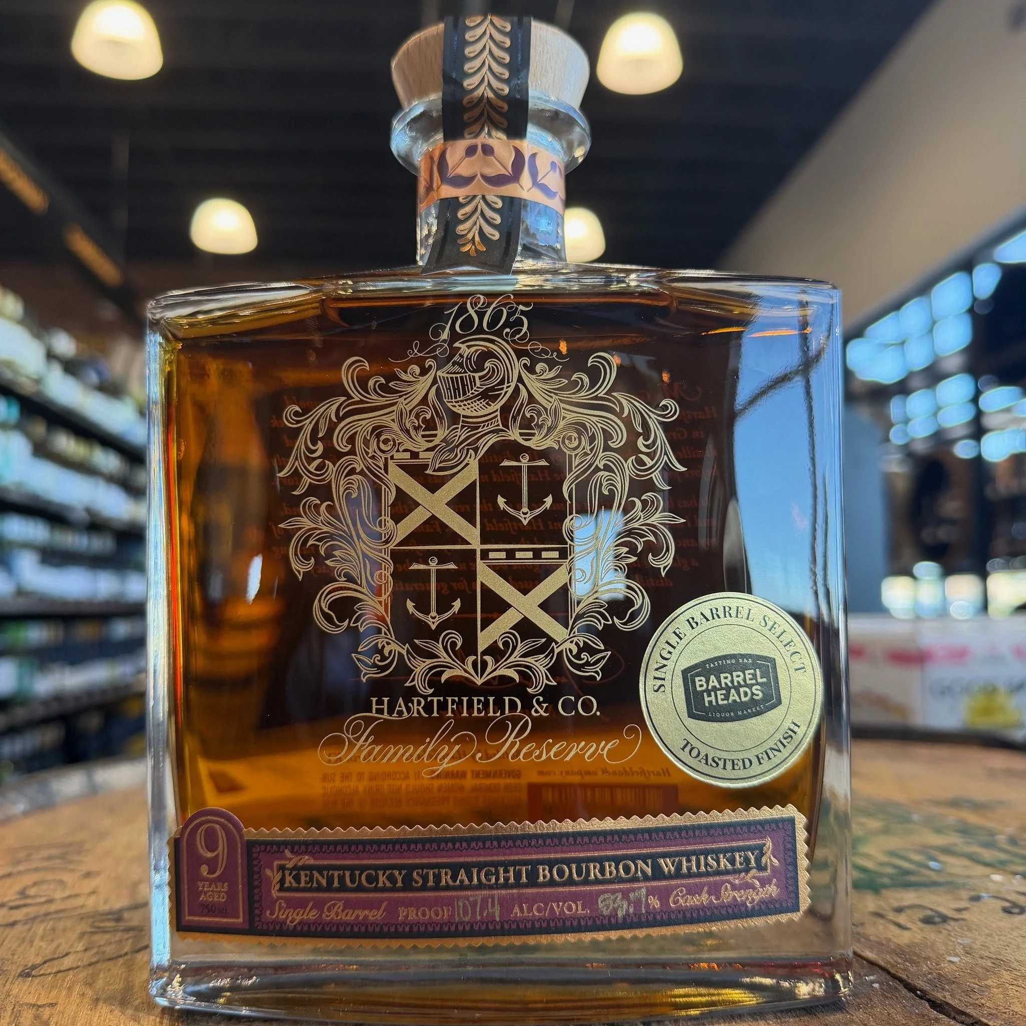 🥃 New Barrel Drop: Hartfield &amp; Co. 9 Year Toasted Finish!

This Friday, October 24 at 4:00 PM (CT), we&rsquo;re dropping our newest single-barrel collab with Hooch Club:
Hartfield &amp; Co. Family Reserve &mdash; 9 Year, Toasted Finish, Single B