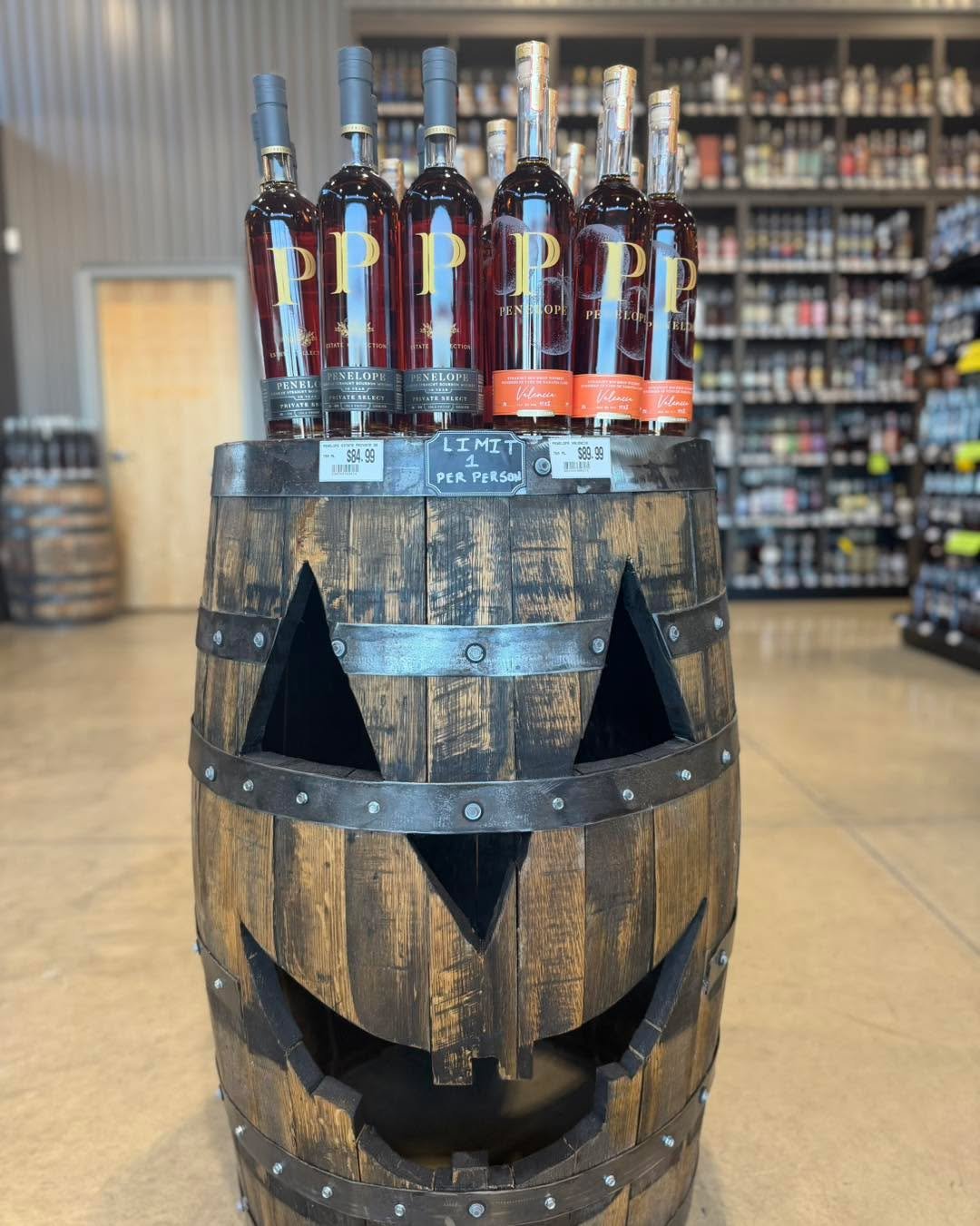 🎃👻 Have a Spooky Halloween, Barrel Heads Fam! 👻🎃

No tricks here &mdash; just treats for the bourbon lovers! 🍂
🕸️ Penelope Estate Private Select and Penelope Valencia have officially landed!

These bottles are hauntingly good and won&rsquo;t li